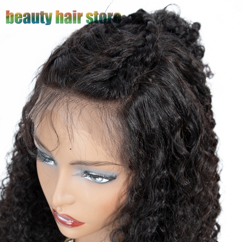 Brazilian Kinky Curly Lace Front Human Hair Wigs