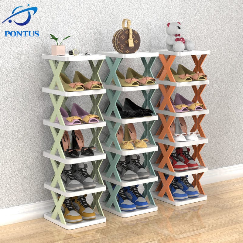 Get trendy with Stackable Shoe Rack -  available at ZONE6IX DISTRIBUTIONS LLC . Grab yours for $63 today!