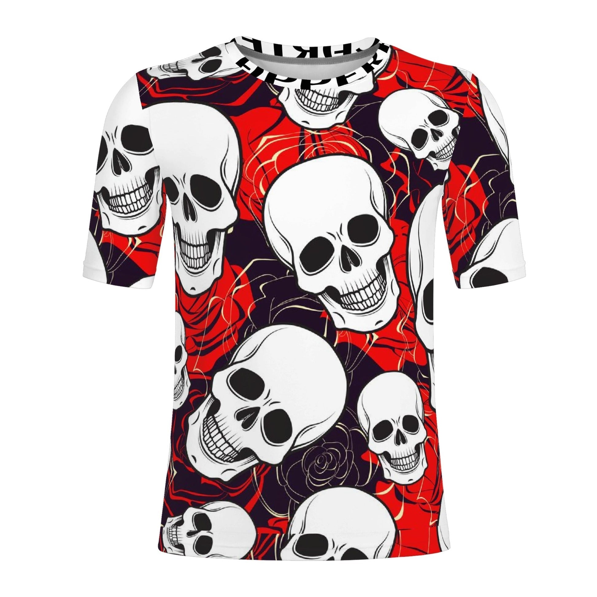 Get trendy with ZONE6IX DISTRIBUTIONS LLC BURNING SKULL T-shirts -  available at ZONE6IX DISTRIBUTIONS LLC . Grab yours for $59.99 today!