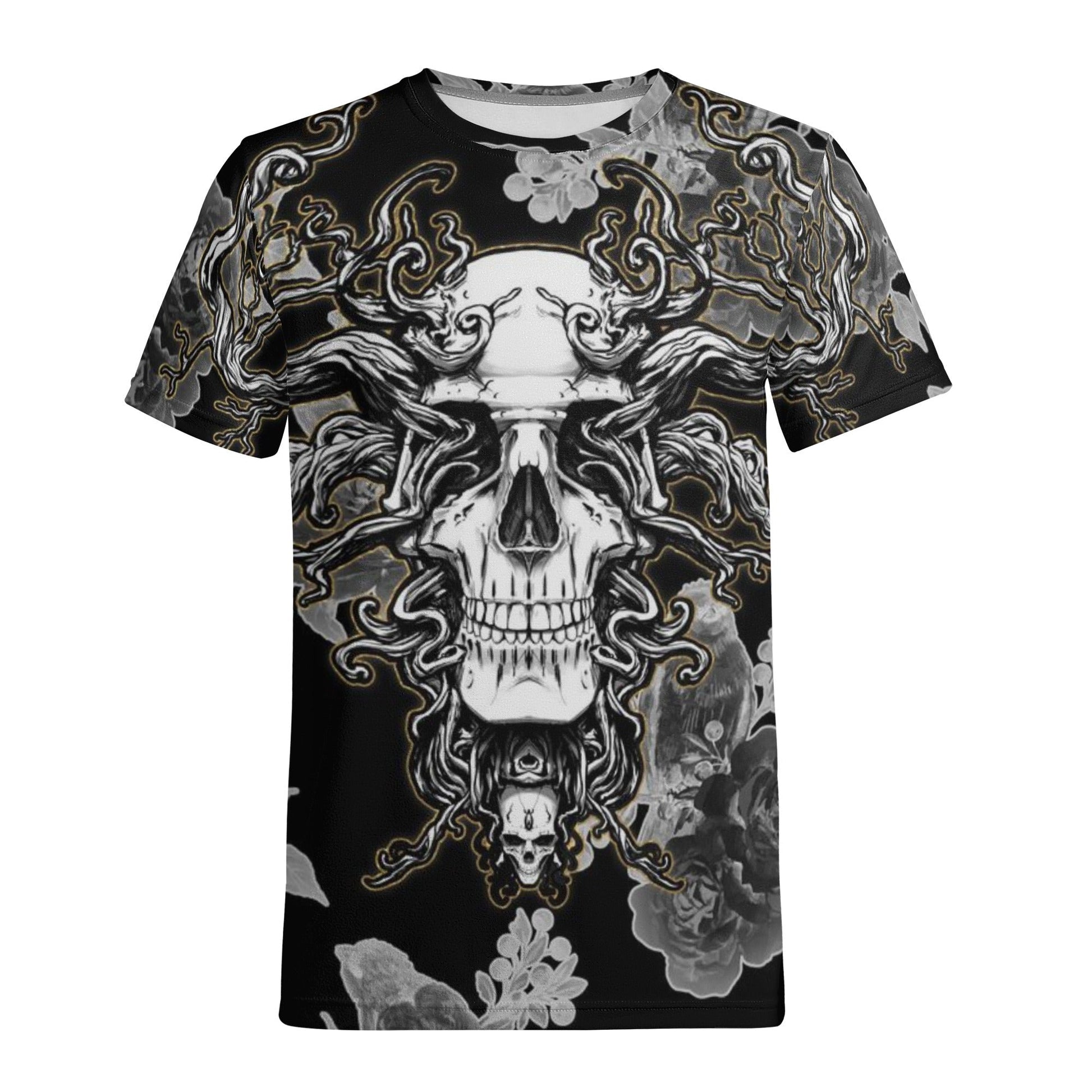 Get trendy with ZONE6IX DISTRIBUTIONS LLC SKULL T-shirt -  available at ZONE6IX DISTRIBUTIONS LLC . Grab yours for $53.63 today!