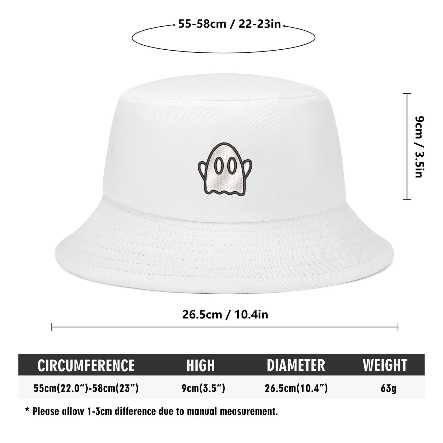 Get trendy with ZONE6IX GHOST Bucket Hats by ZONE6IX DISTRIBUTIONS LLC. -  available at ZONE6IX DISTRIBUTIONS LLC . Grab yours for $57.87 today!