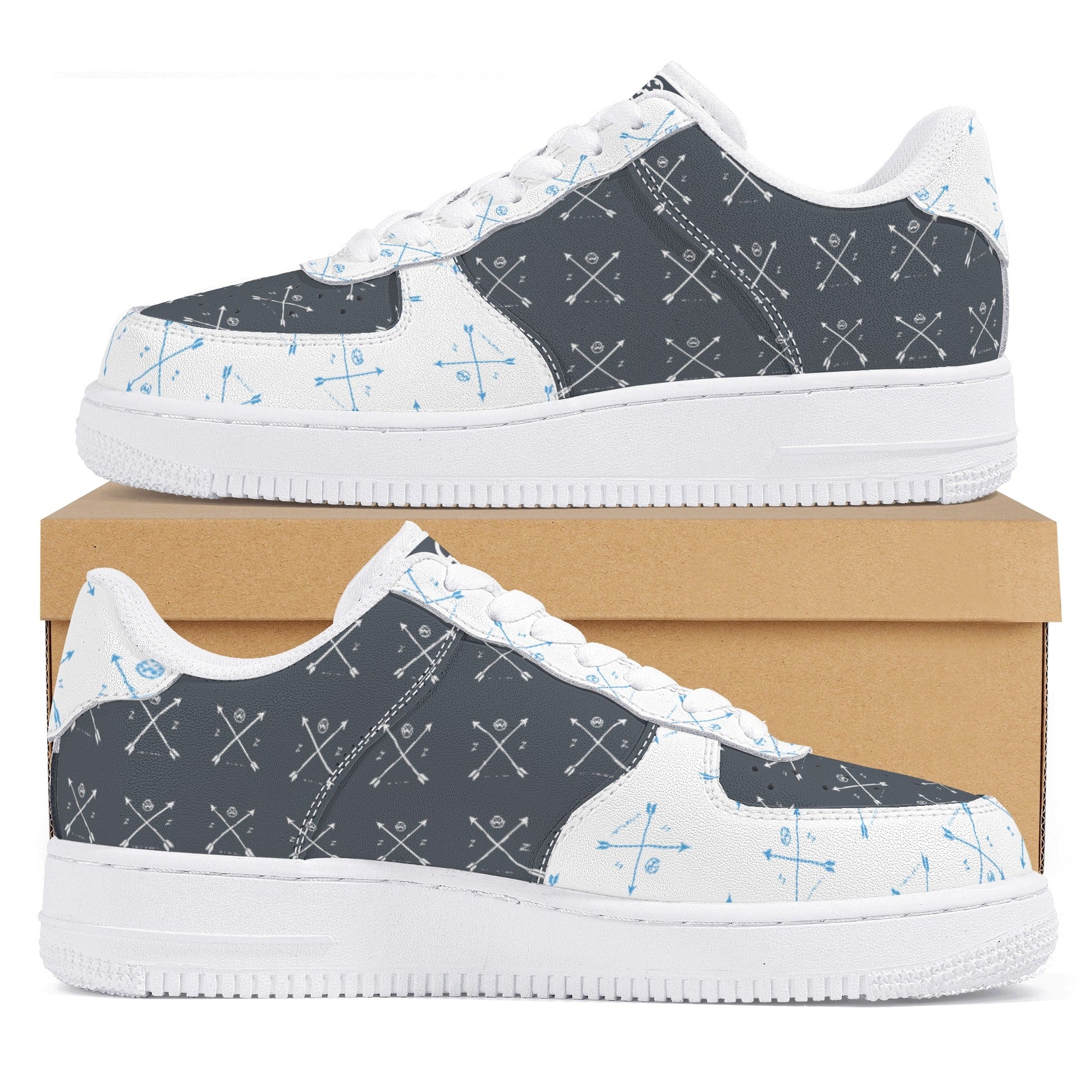 Get trendy with ZONE6ixINCORPORATED ARROWHEAD A.2 Low Top Leather Shoes by ZONE6IX DISTRIBUTIONS LLC -  available at ZONE6IX DISTRIBUTIONS LLC . Grab yours for $255.42 today!