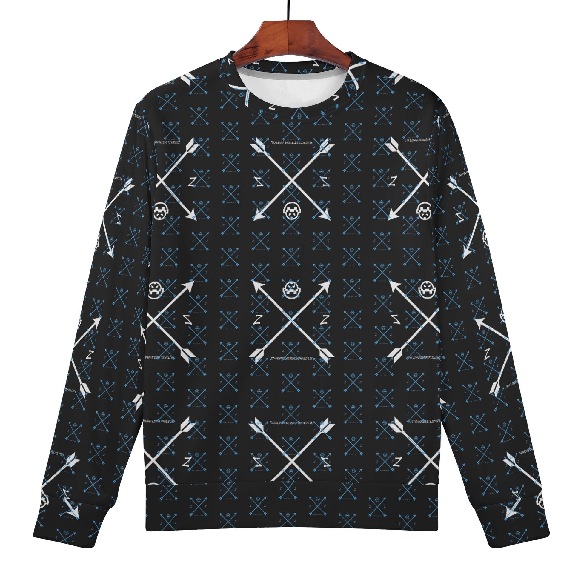 Get trendy with ZONE6IX DISTRIBUTIONS LLC. Kids Boys All Over Print Sweater -  available at ZONE6IX DISTRIBUTIONS LLC . Grab yours for $54.99 today!