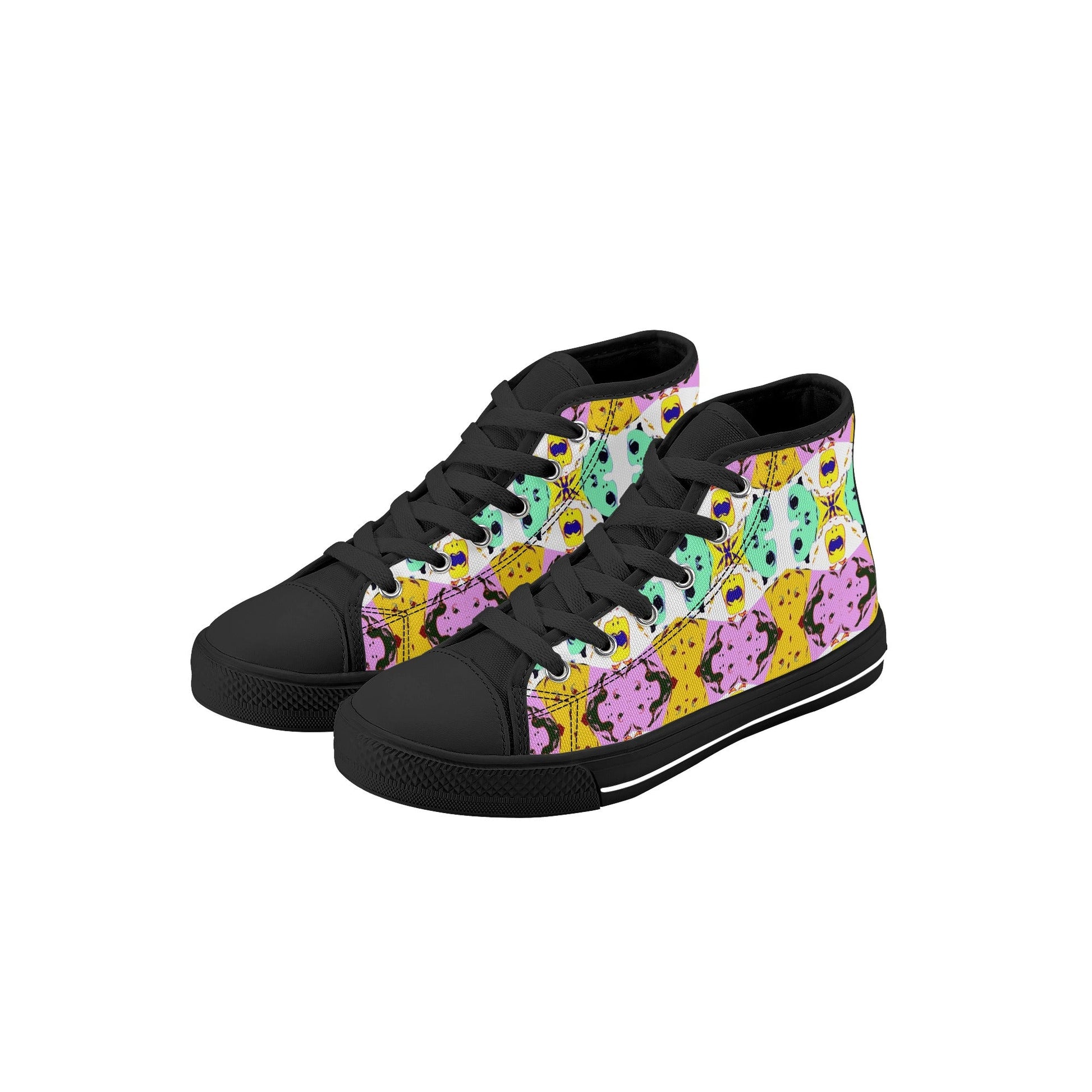 Get trendy with Girls High Top Canvas Shoes by ZONE6IX DISTRIBUTIONS LLC. -  available at ZONE6IX DISTRIBUTIONS LLC . Grab yours for $88.99 today!