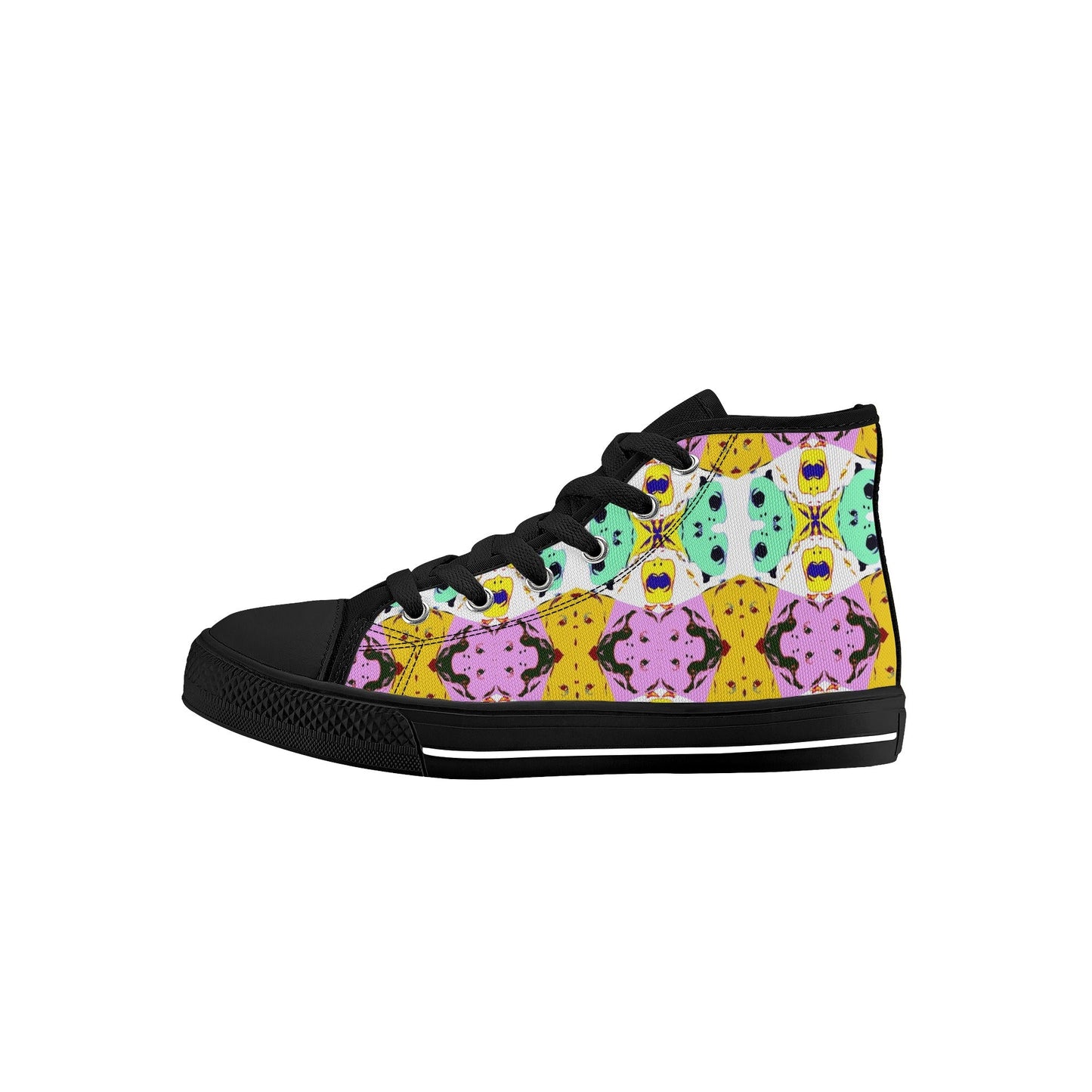 Get trendy with Girls High Top Canvas Shoes by ZONE6IX DISTRIBUTIONS LLC. -  available at ZONE6IX DISTRIBUTIONS LLC . Grab yours for $88.99 today!