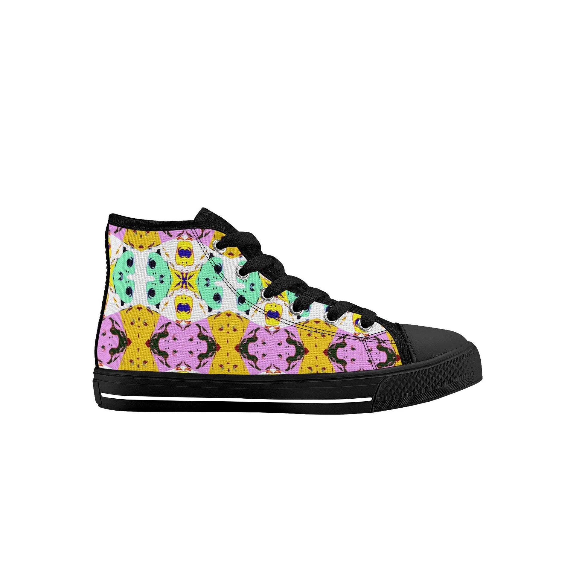 Get trendy with Girls High Top Canvas Shoes by ZONE6IX DISTRIBUTIONS LLC. -  available at ZONE6IX DISTRIBUTIONS LLC . Grab yours for $88.99 today!