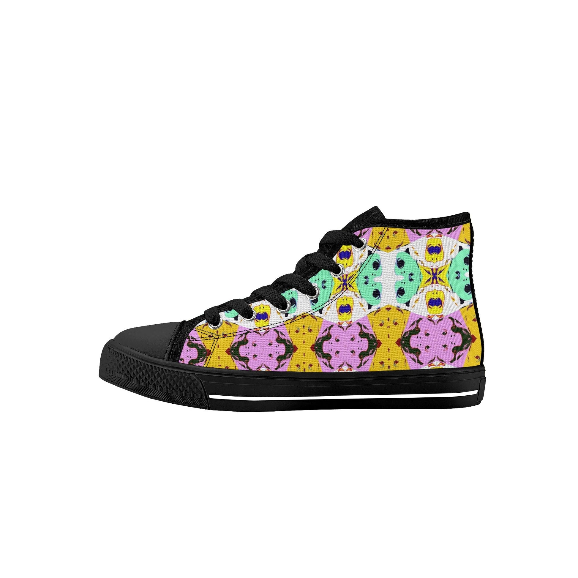 Get trendy with Girls High Top Canvas Shoes by ZONE6IX DISTRIBUTIONS LLC. -  available at ZONE6IX DISTRIBUTIONS LLC . Grab yours for $88.99 today!