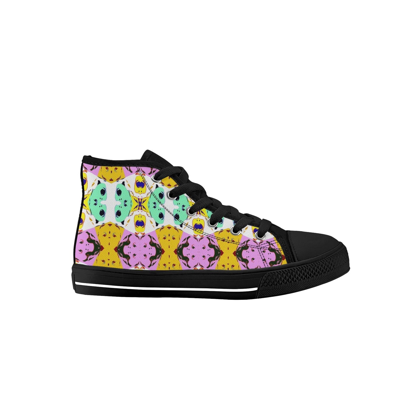 Get trendy with Girls High Top Canvas Shoes by ZONE6IX DISTRIBUTIONS LLC. -  available at ZONE6IX DISTRIBUTIONS LLC . Grab yours for $88.99 today!