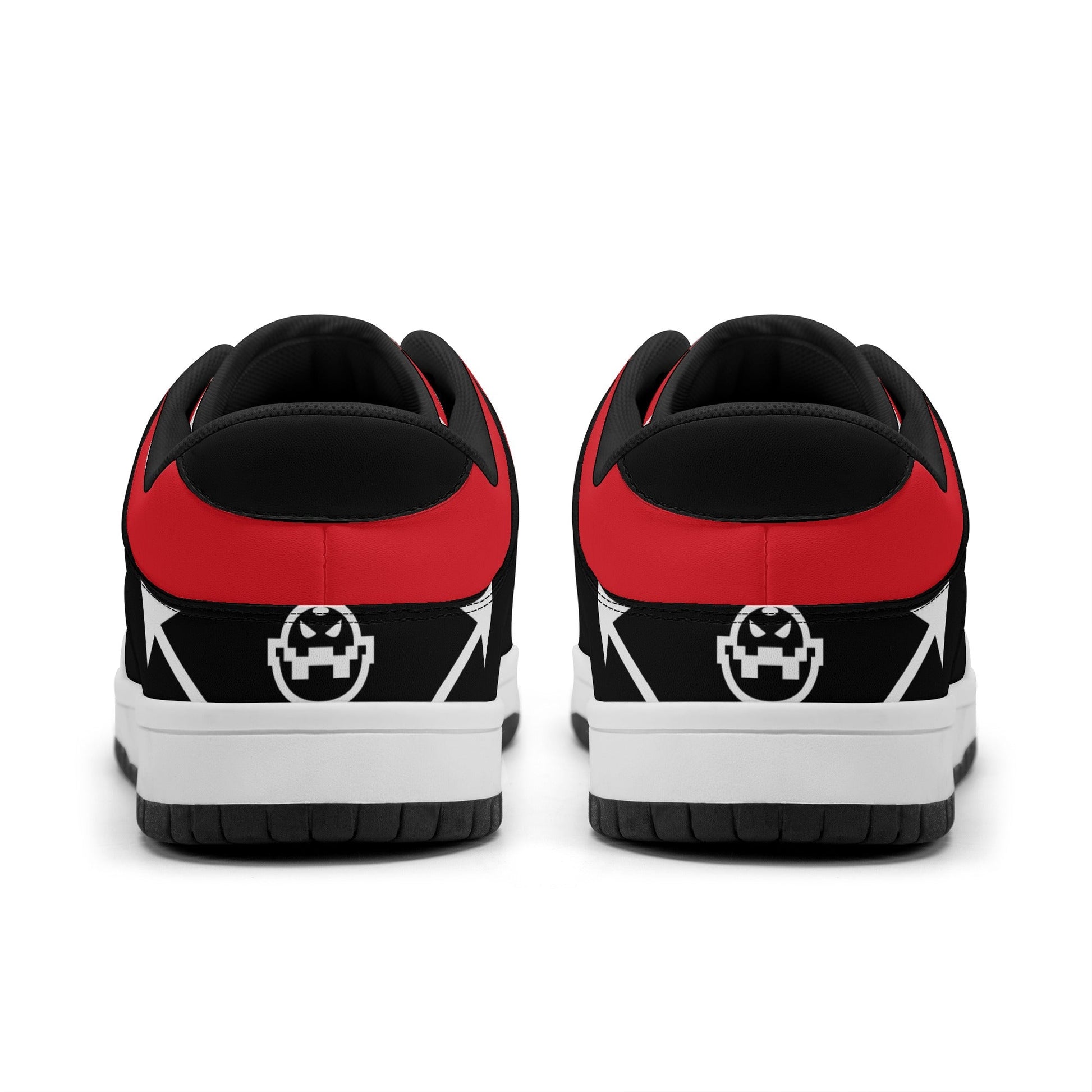 Get trendy with ZONE6IX DISTRIBUTIONS LLC. ARROWHEAD COURT SIDE DIABLO RED'S Low Top Leather Sneakers -  available at ZONE6IX DISTRIBUTIONS LLC . Grab yours for $165 today!