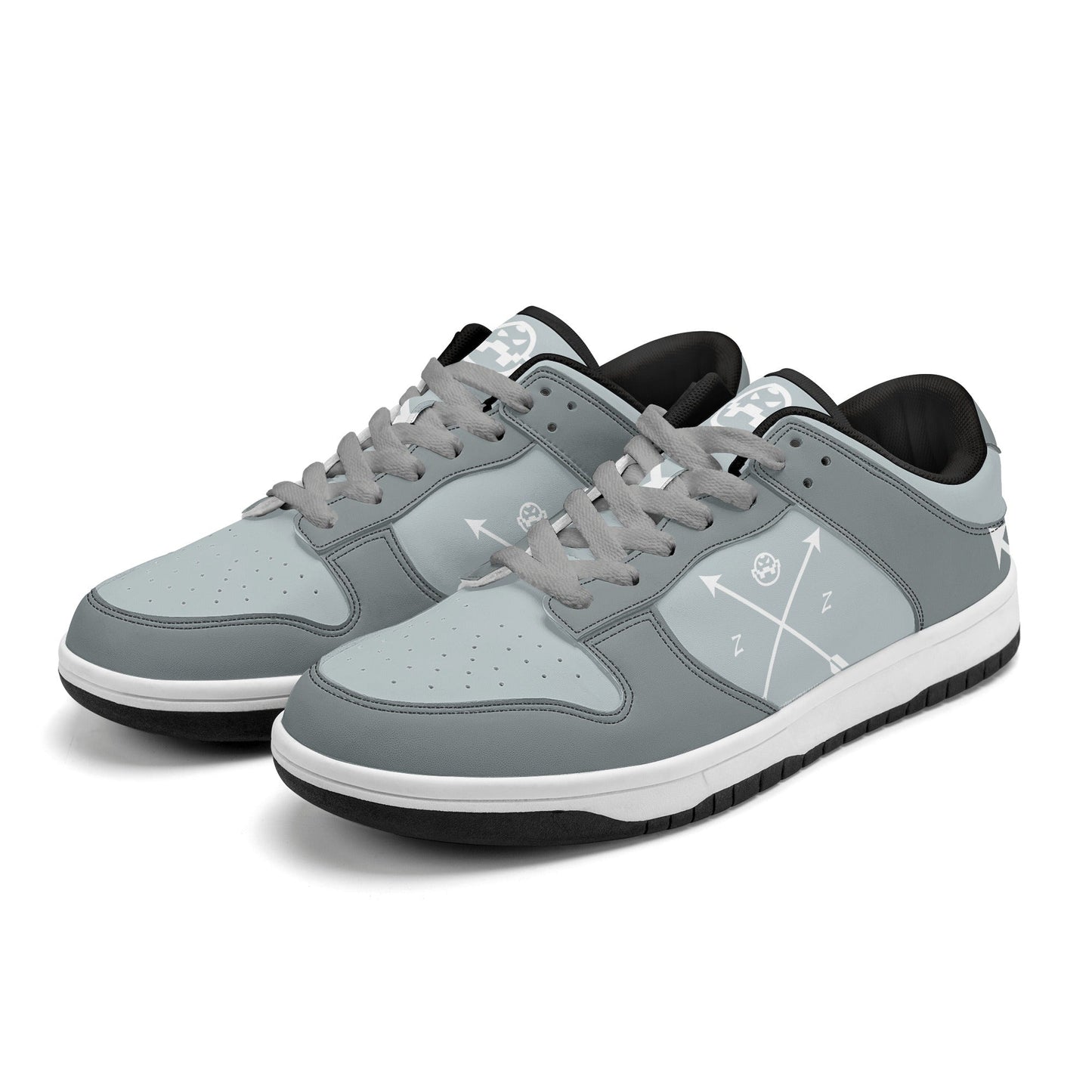 Get trendy with ZONE6IX DISTRIBUTIONS LLC. ARROWHEAD COURT SIDE  Low Top Leather Sneakers -  available at ZONE6IX DISTRIBUTIONS LLC . Grab yours for $165 today!