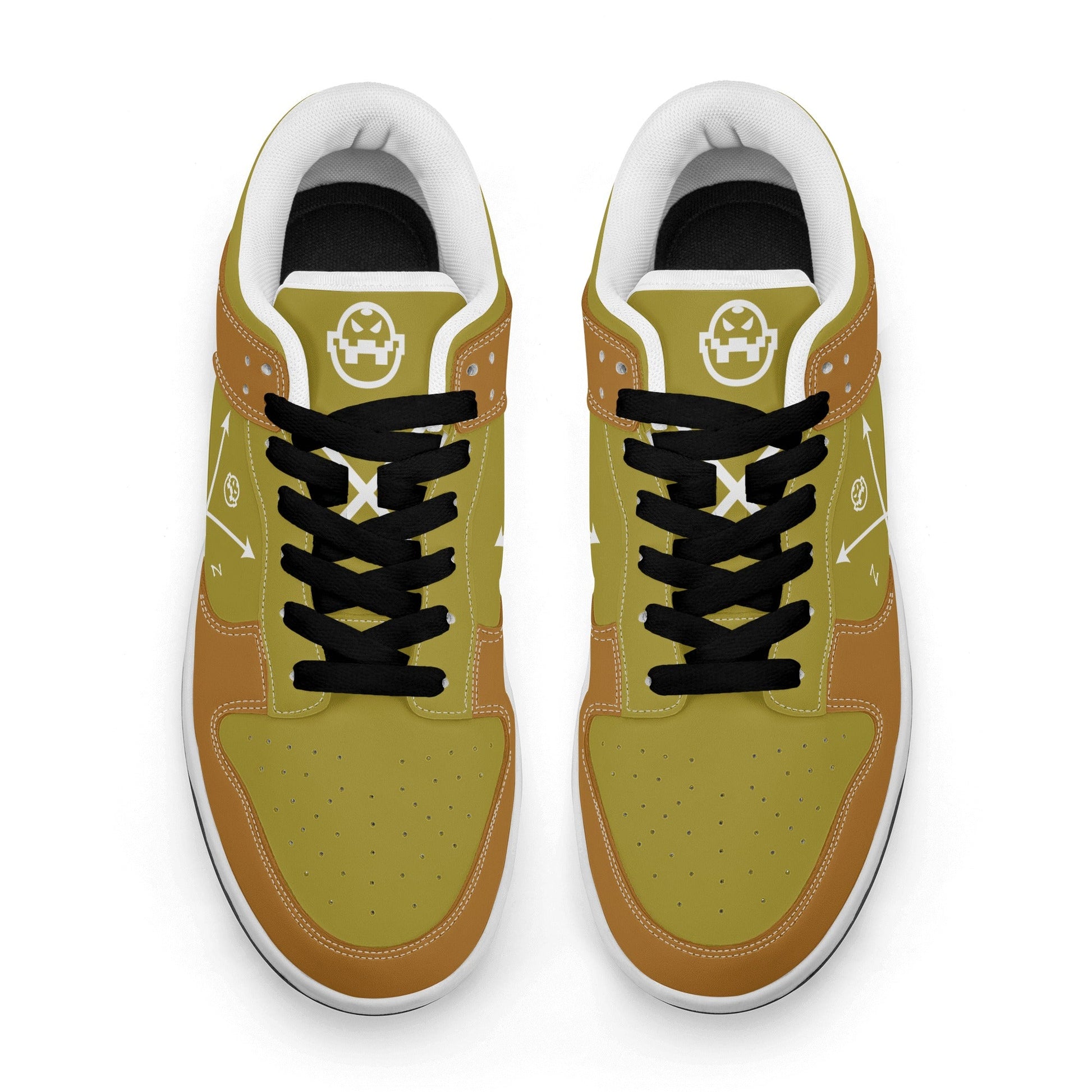 Get trendy with ZONE6IX DISTRIBUTIONS LLC. ARROWHEAD COURT SIDE "FOURTH QUARTERS" Low Top Leather Sneakers -  available at ZONE6IX DISTRIBUTIONS LLC . Grab yours for $165 today!