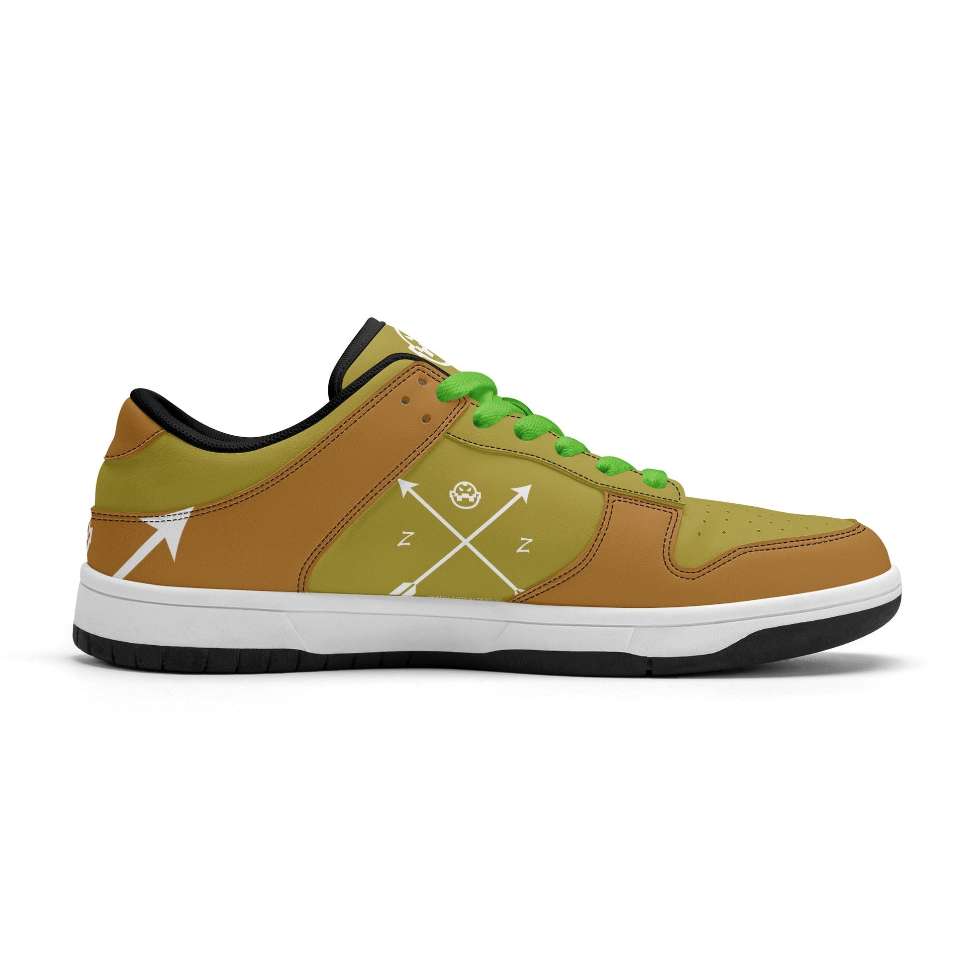 Get trendy with ZONE6IX DISTRIBUTIONS LLC. ARROWHEAD COURT SIDE "FOURTH QUARTERS" Low Top Leather Sneakers -  available at ZONE6IX DISTRIBUTIONS LLC . Grab yours for $165 today!