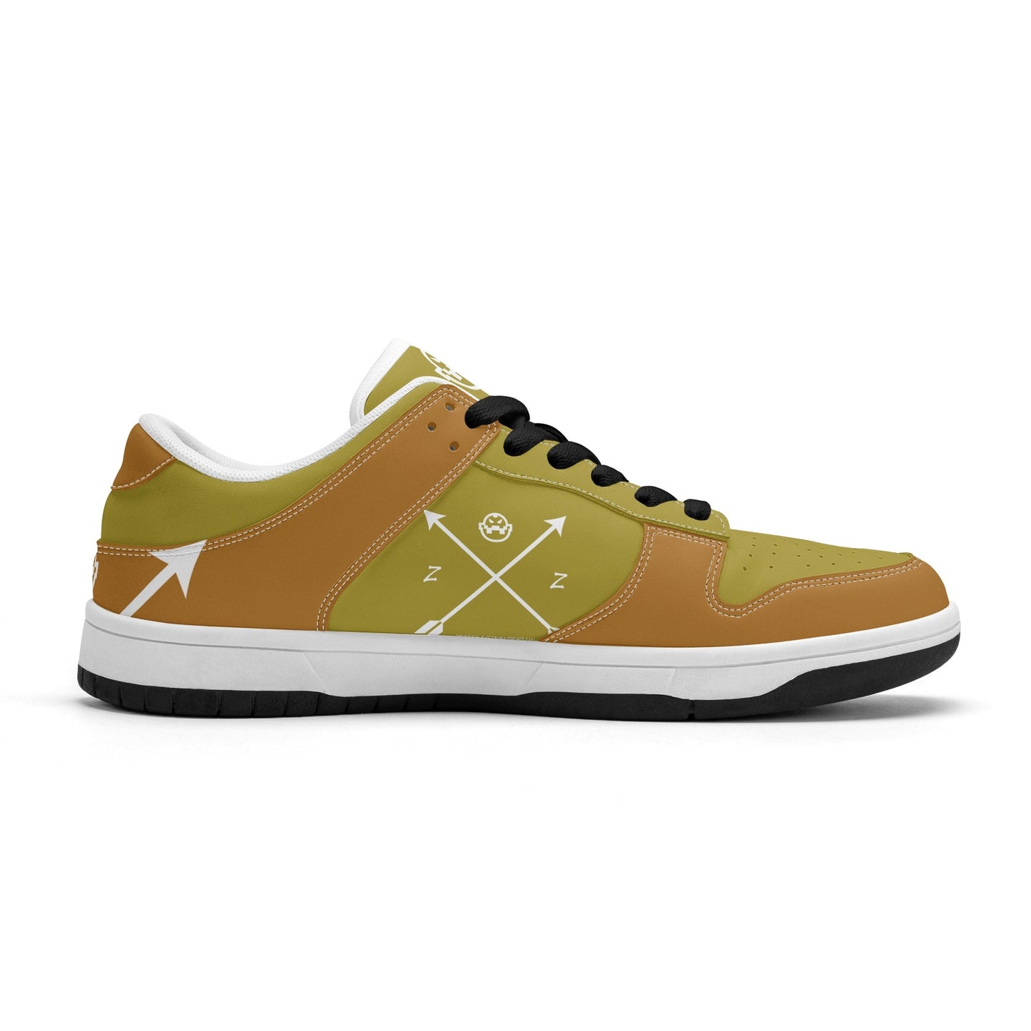 Get trendy with ZONE6IX DISTRIBUTIONS LLC. ARROWHEAD COURT SIDE "FOURTH QUARTERS" Low Top Leather Sneakers -  available at ZONE6IX DISTRIBUTIONS LLC . Grab yours for $165 today!