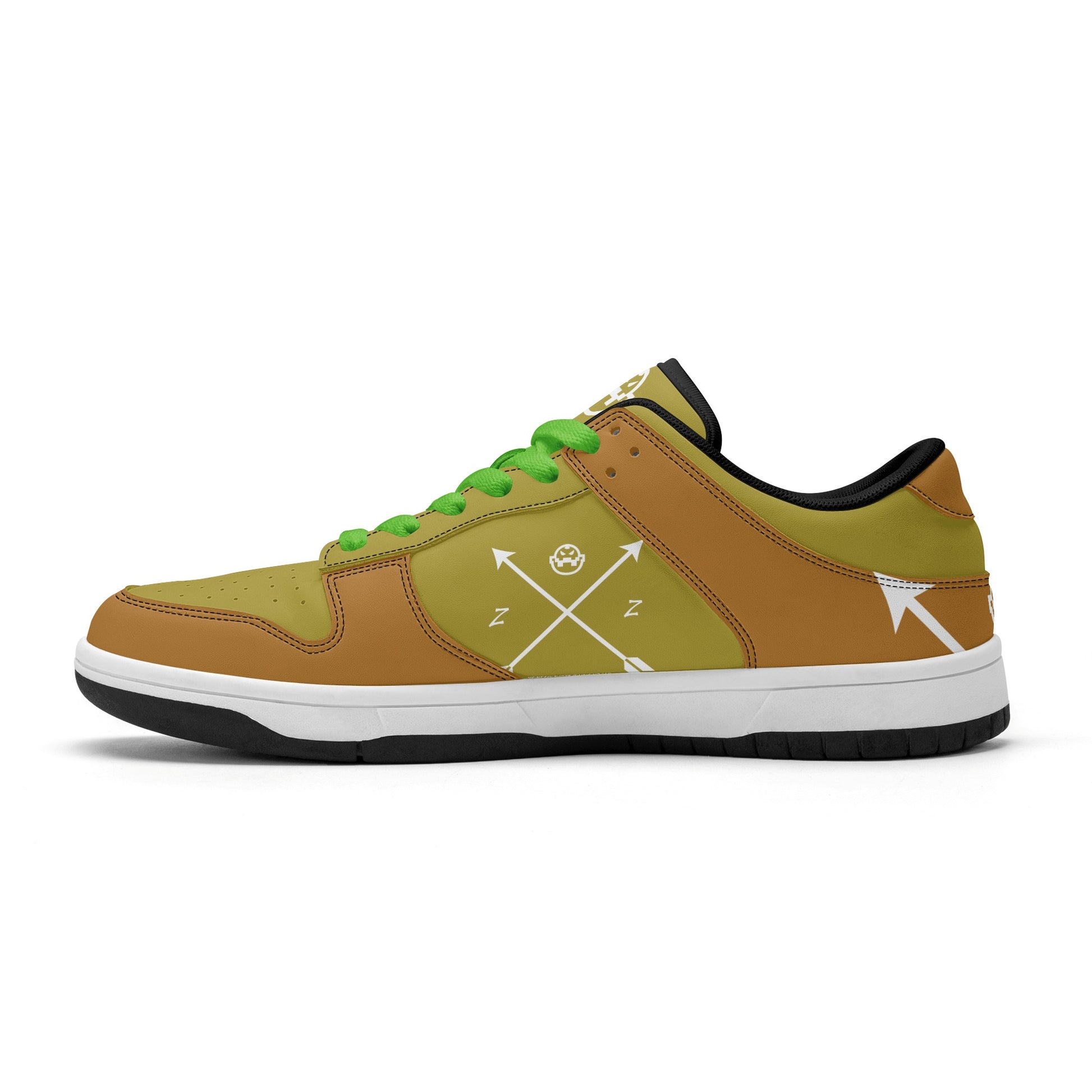 Get trendy with ZONE6IX DISTRIBUTIONS LLC. ARROWHEAD COURT SIDE  Low Top Leather Sneakers -  available at ZONE6IX DISTRIBUTIONS LLC . Grab yours for $165 today!