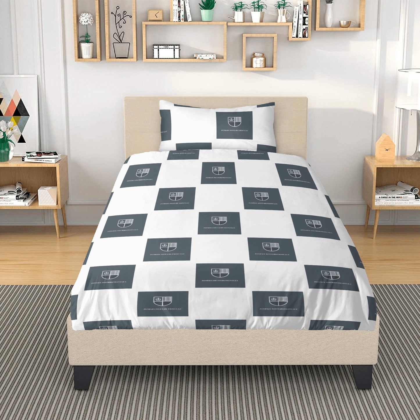 Get trendy with ZONE6IX DISTRIBUTIONS LLC. 3 Pcs Beddings SET -  available at ZONE6IX DISTRIBUTIONS LLC . Grab yours for $69.98 today!