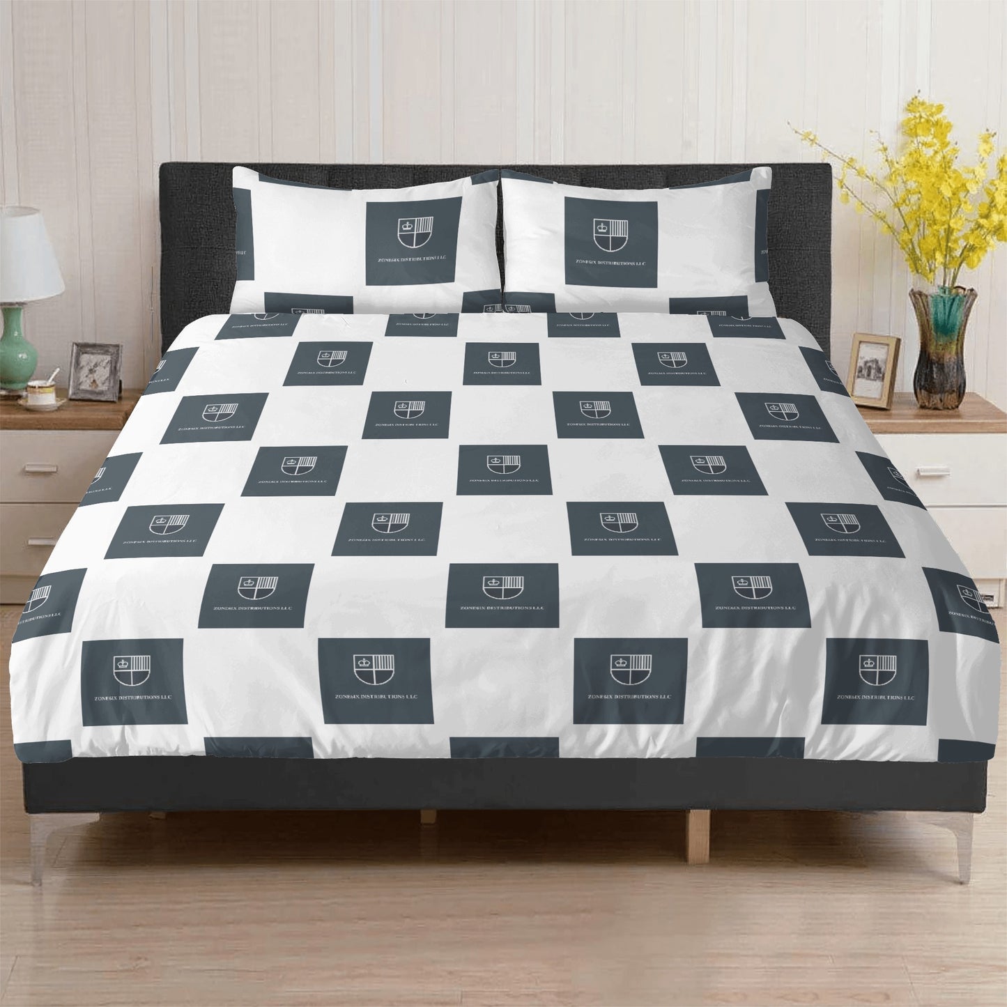 Get trendy with ZONE6IX DISTRIBUTIONS LLC. 3 Pcs Beddings SET -  available at ZONE6IX DISTRIBUTIONS LLC . Grab yours for $69.98 today!