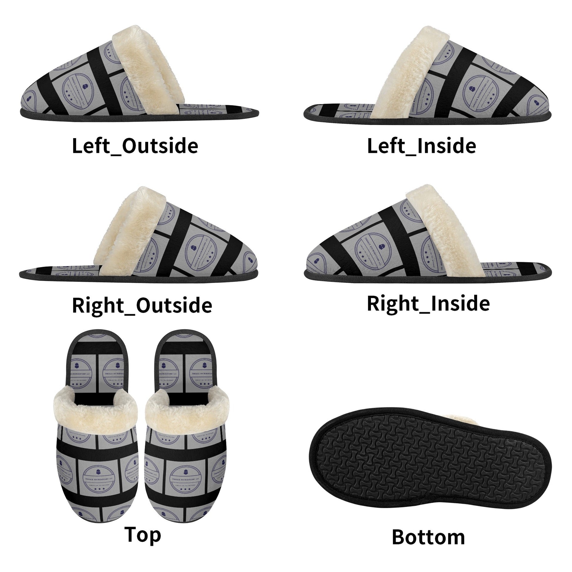 Get trendy with ZONE6IX DISTRIBUTIONS LLC. Lightweight Warm Plush Mens Slippers -  available at ZONE6IX DISTRIBUTIONS LLC . Grab yours for $44.98 today!