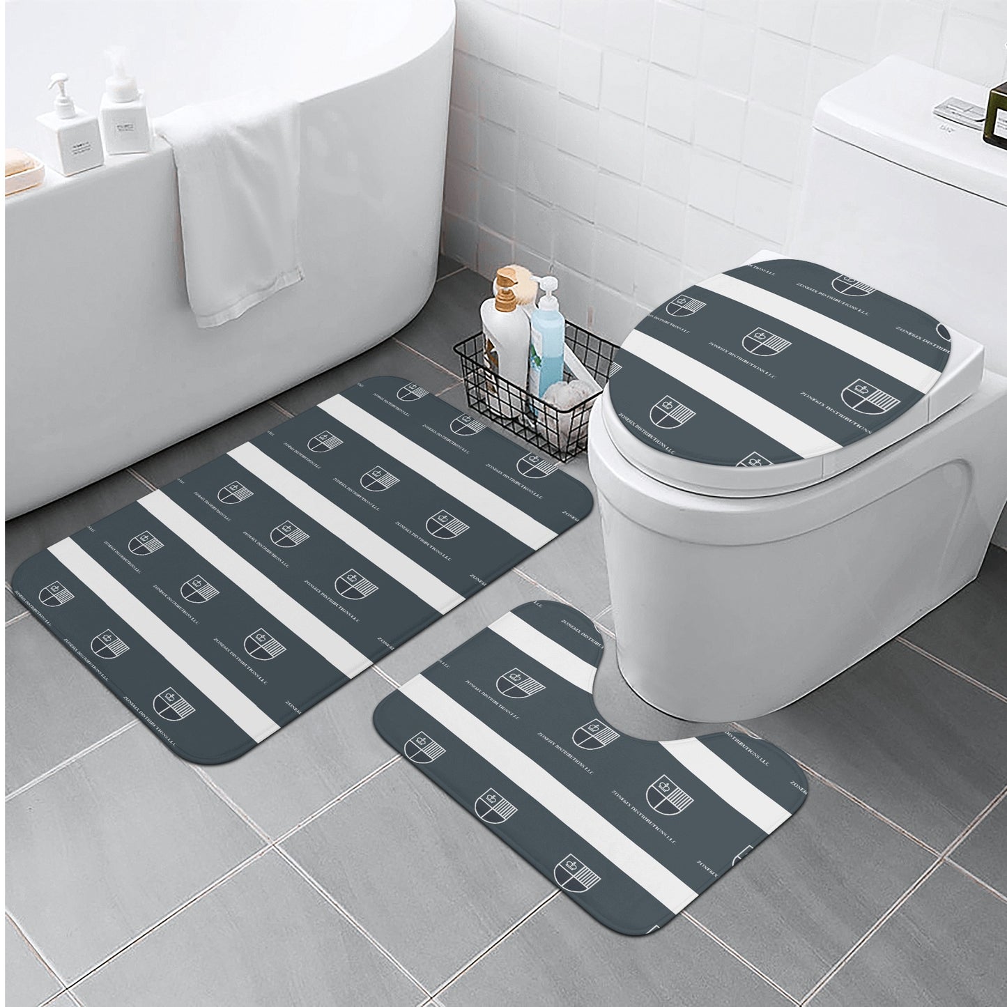 Get trendy with ZONE6IX DISTRIBUTIONS LLC. Bath Room Toilet Set -  available at ZONE6IX DISTRIBUTIONS LLC . Grab yours for $88.23 today!