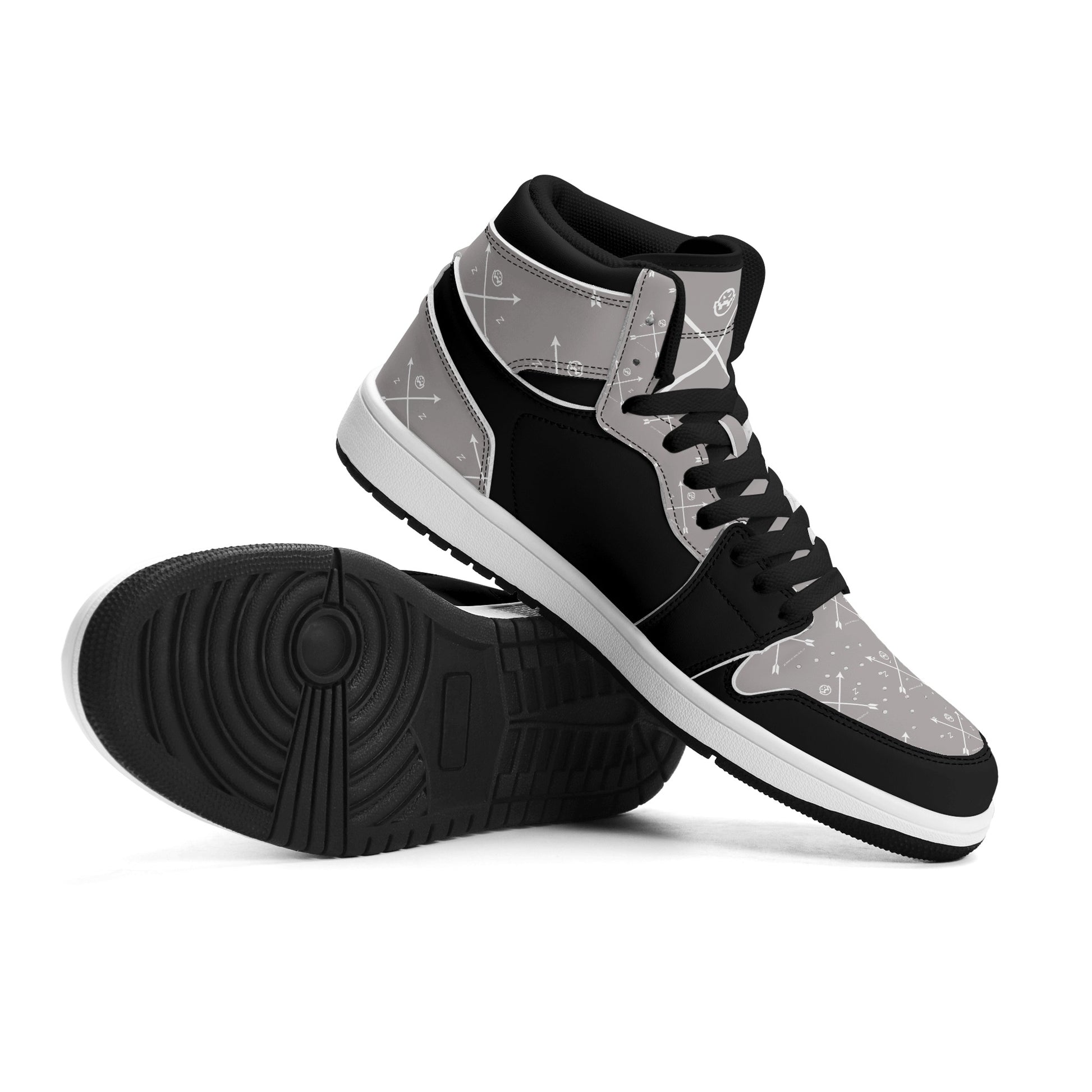 Get trendy with ZONE6IX DISTRIBUTIONS LLC ARROWHEAD COURT SIDE High Top Sneakers -  available at ZONE6IX DISTRIBUTIONS LLC . Grab yours for $189.38 today!