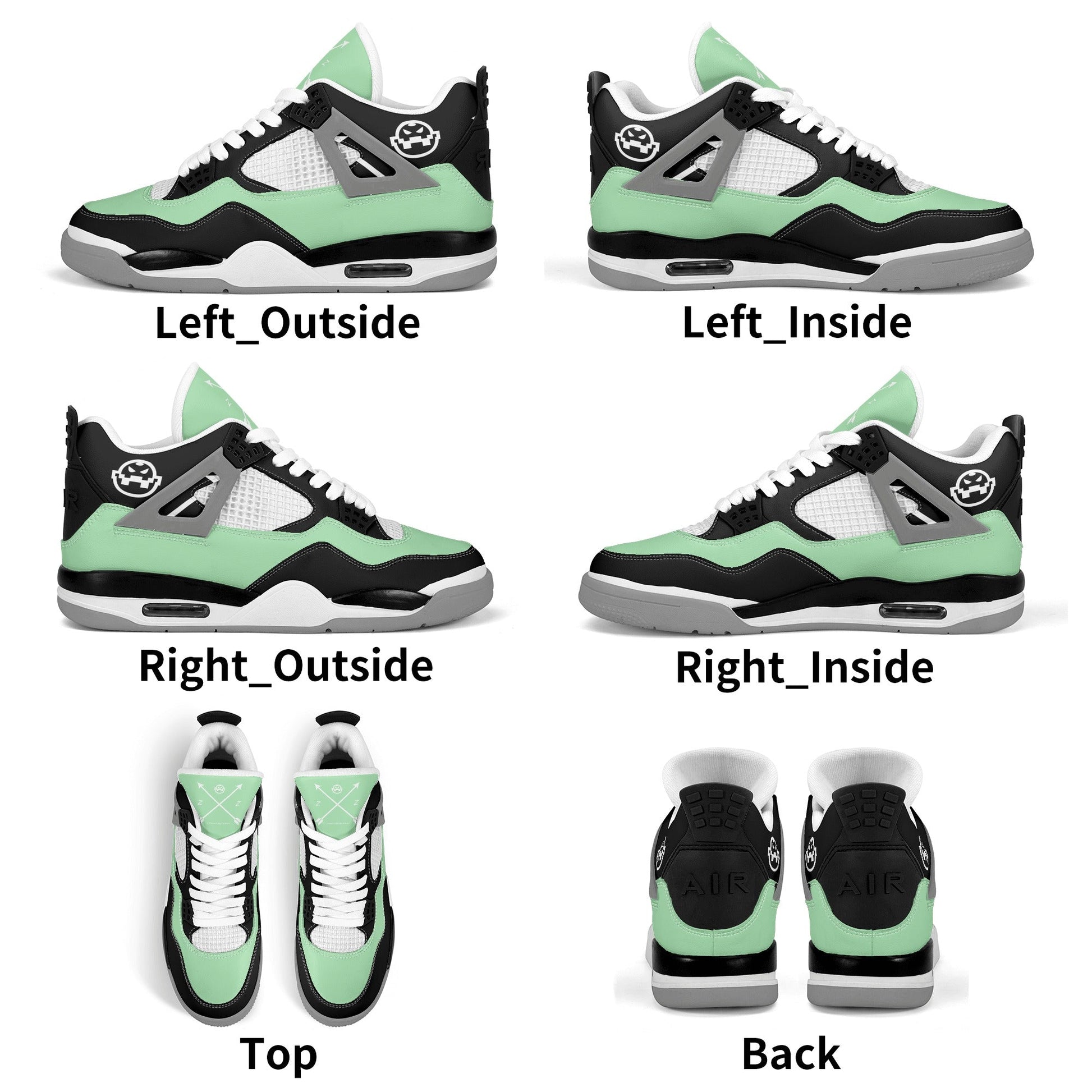 Get trendy with ZONE6IX DISTRIBUTIONS LLC AIR GRAVITY MINT GREENS Basketball sneakers -  available at ZONE6IX DISTRIBUTIONS LLC . Grab yours for $163.57 today!