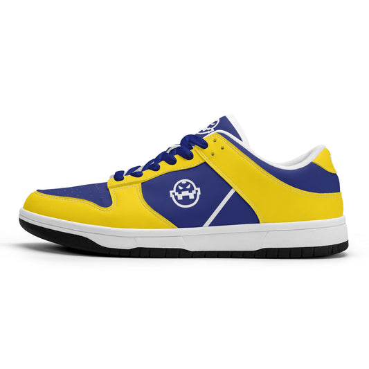 Get trendy with ZONE6IX DISTRIBUTIONS LLC ARROWHEAD COURT SIDE MELLOW YELLOW YELLOWS low top sneakers -  available at ZONE6IX DISTRIBUTIONS LLC . Grab yours for $150 today!