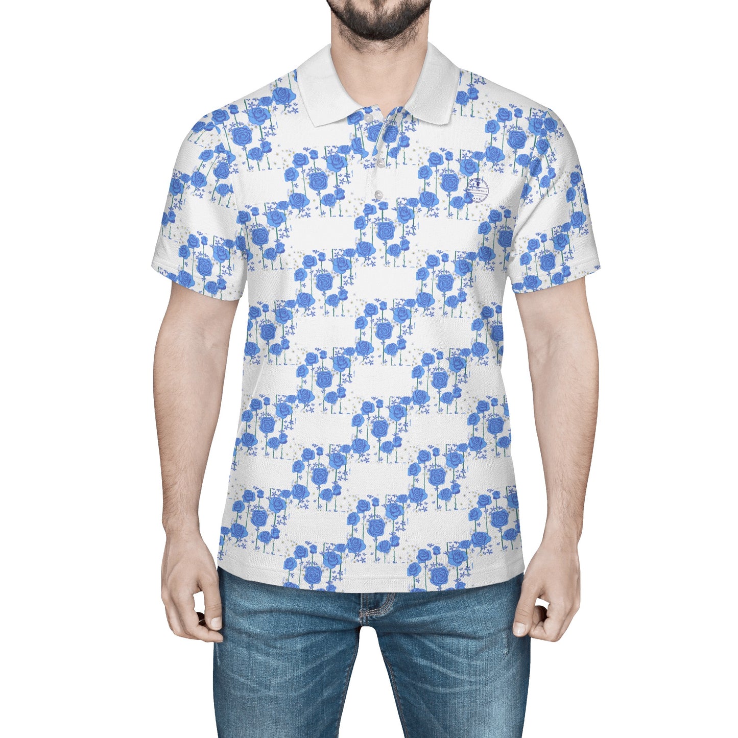 Get trendy with ZONE6IX DISTRIBUTIONS LLC Mens FLORAL PATTERN Polo Shirt -  available at ZONE6IX DISTRIBUTIONS LLC . Grab yours for $88.26 today!