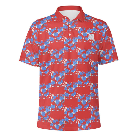 Get trendy with ZONE6IX DISTRIBUTIONS LLC Mens FLORAL PATTERN Polo Shirt -  available at ZONE6IX DISTRIBUTIONS LLC . Grab yours for $88.26 today!