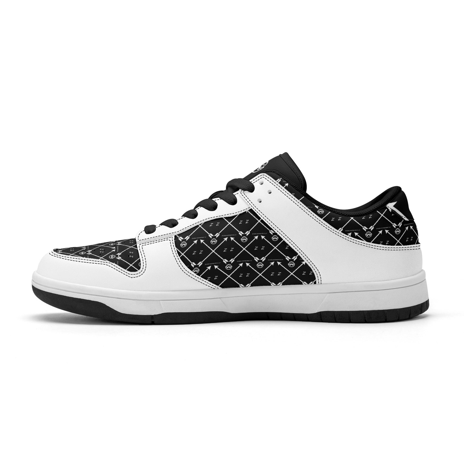 Get trendy with ZONE6IX DISTRIBUTIONS LLC ARROWHEAD COURT SIDE ZEBRAS Low Top Leather Sneakers -  available at ZONE6IX DISTRIBUTIONS LLC . Grab yours for $165 today!