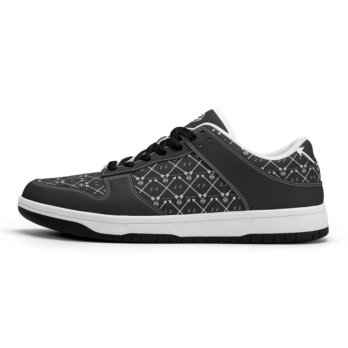 Get trendy with ZONE6IX DISTRIBUTIONS LLC ARROWHEAD COURT SIDE MIDNIGHT Low Top Leather Sneakers -  available at ZONE6IX DISTRIBUTIONS LLC . Grab yours for $225 today!