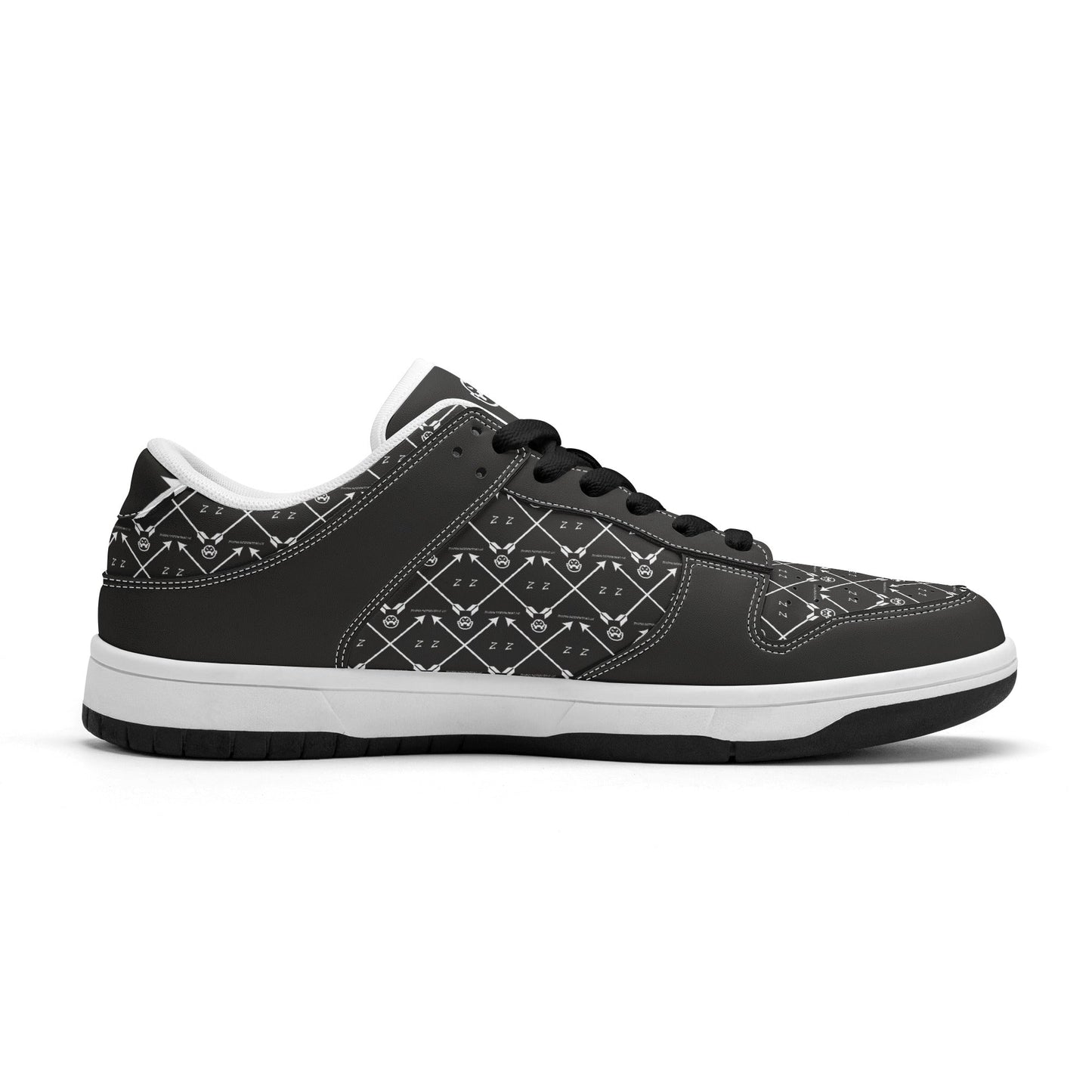 Get trendy with ZONE6IX DISTRIBUTIONS LLC ARROWHEAD COURT SIDE MIDNIGHT Low Top Leather Sneakers -  available at ZONE6IX DISTRIBUTIONS LLC . Grab yours for $225 today!