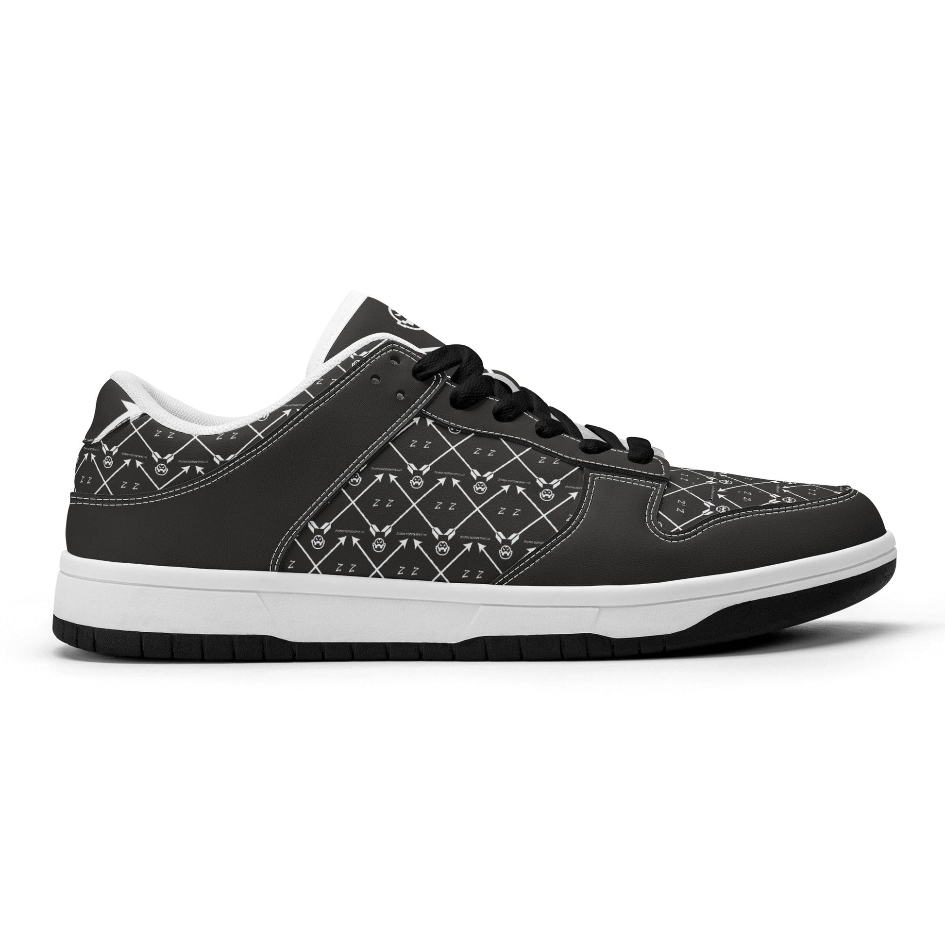 Get trendy with ZONE6IX DISTRIBUTIONS LLC ARROWHEAD COURT SIDE MIDNIGHT Low Top Leather Sneakers -  available at ZONE6IX DISTRIBUTIONS LLC . Grab yours for $225 today!