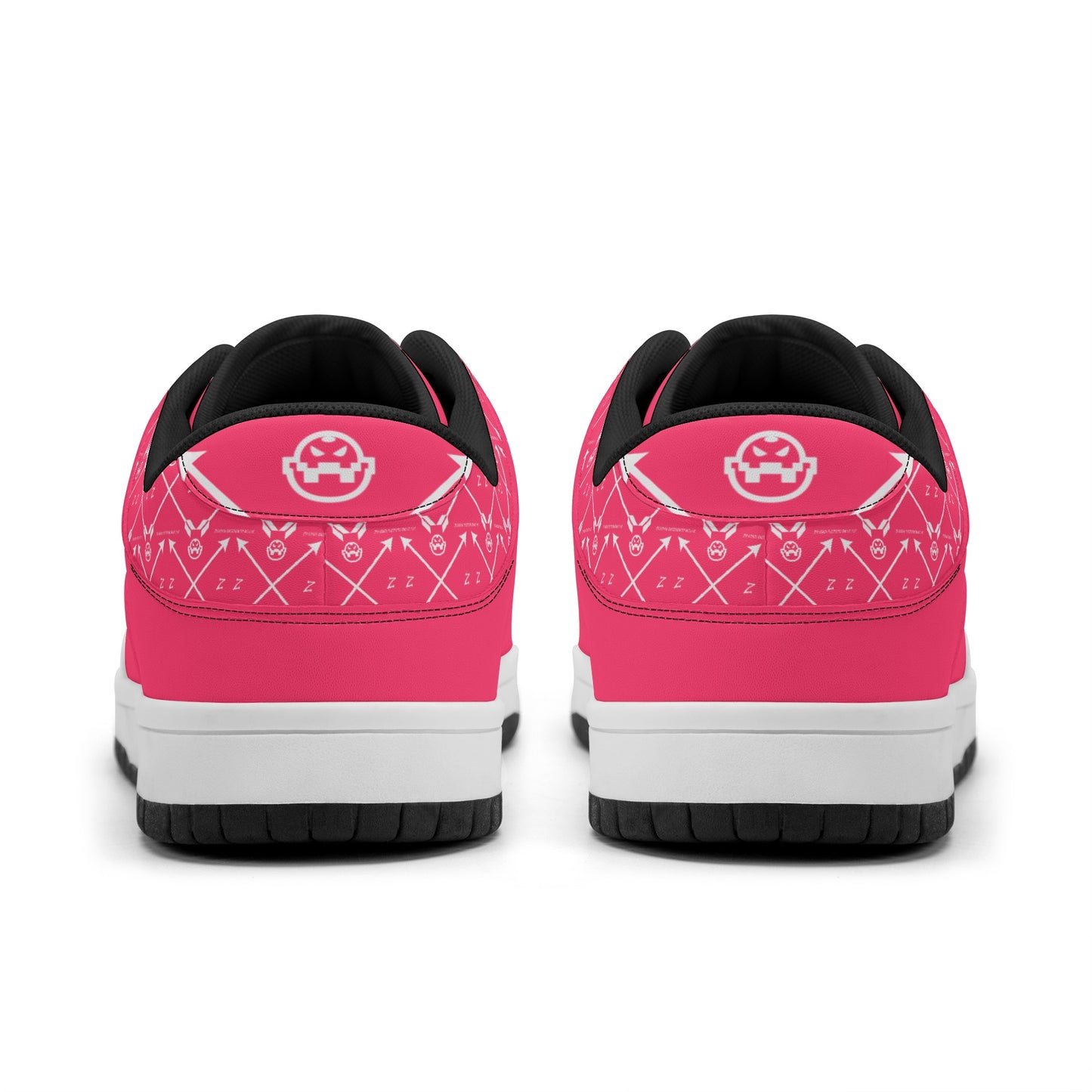 Get trendy with ZONE6IX DISTRIBUTIONS LLC ARROWHEAD COURT SIDE PINK PANTHERS Low Top Leather Sneakers -  available at ZONE6IX DISTRIBUTIONS LLC . Grab yours for $165 today!