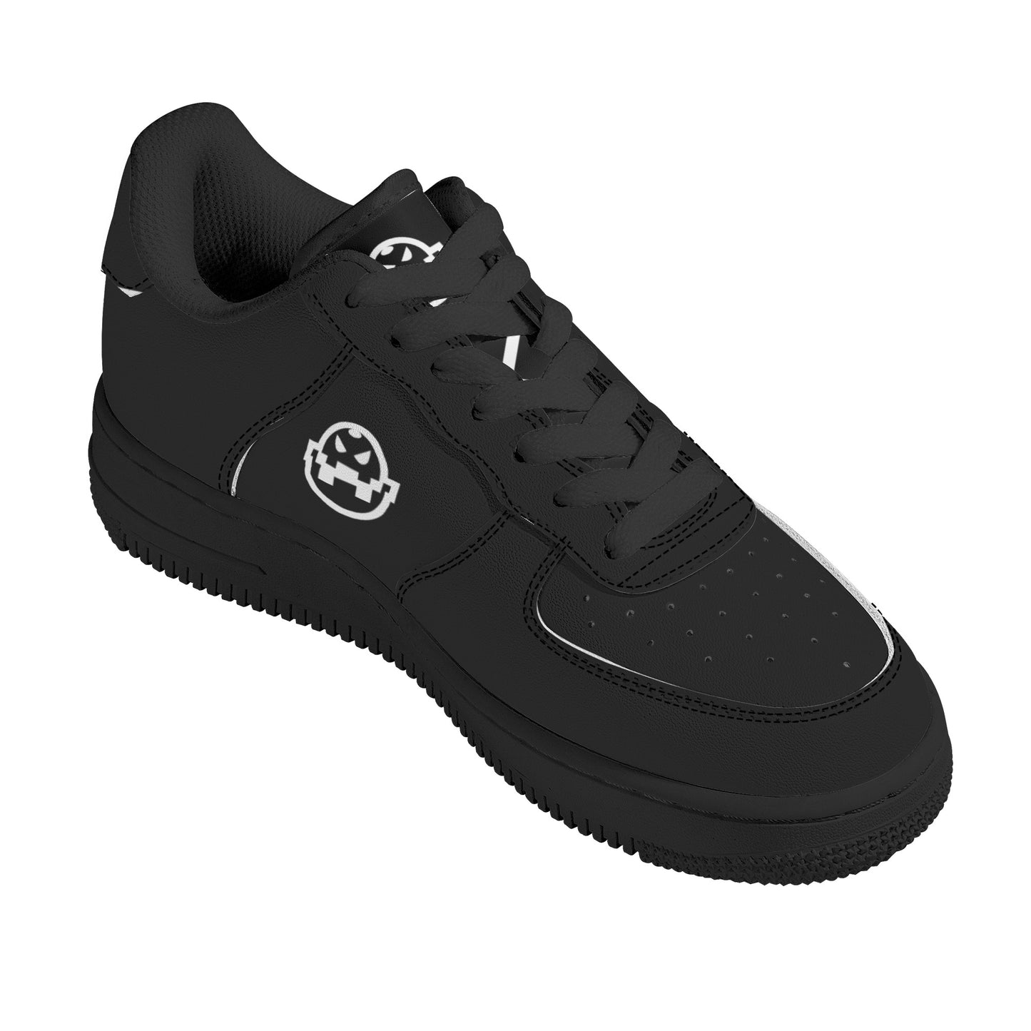 Get trendy with ZONE6IX DISTRIBUTIONS LLC ARROWHEAD BLACKOUT Mens Low Top Leather Sneakers -  available at ZONE6IX DISTRIBUTIONS LLC . Grab yours for $185 today!