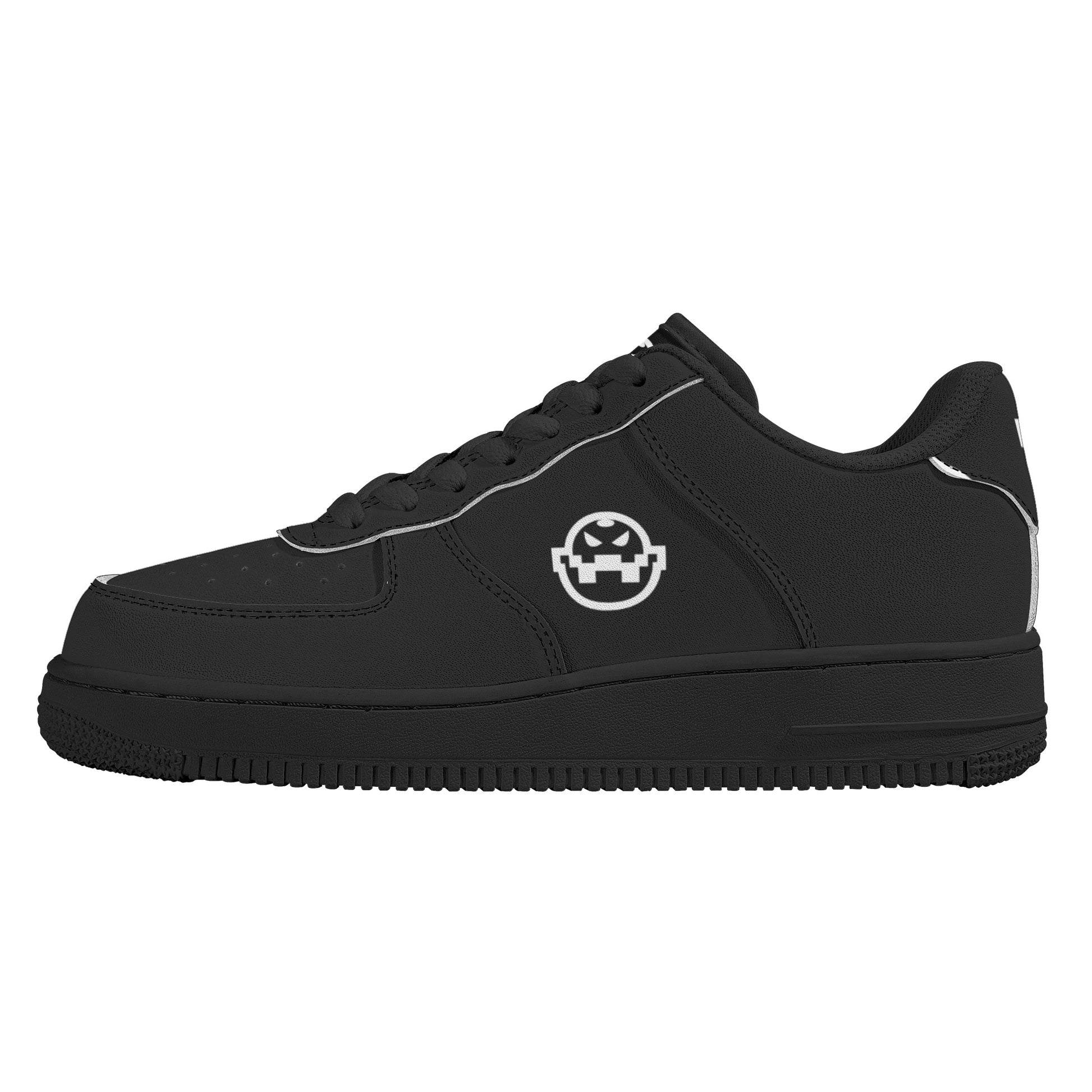 Get trendy with ZONE6IX DISTRIBUTIONS LLC ARROWHEAD BLACKOUT Mens Low Top Leather Sneakers -  available at ZONE6IX DISTRIBUTIONS LLC . Grab yours for $185 today!