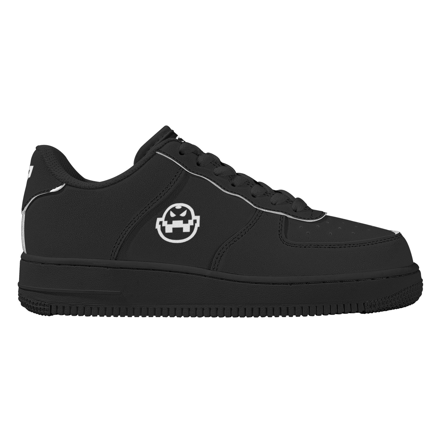 Get trendy with ZONE6IX DISTRIBUTIONS LLC ARROWHEAD BLACKOUT Mens Low Top Leather Sneakers -  available at ZONE6IX DISTRIBUTIONS LLC . Grab yours for $185 today!