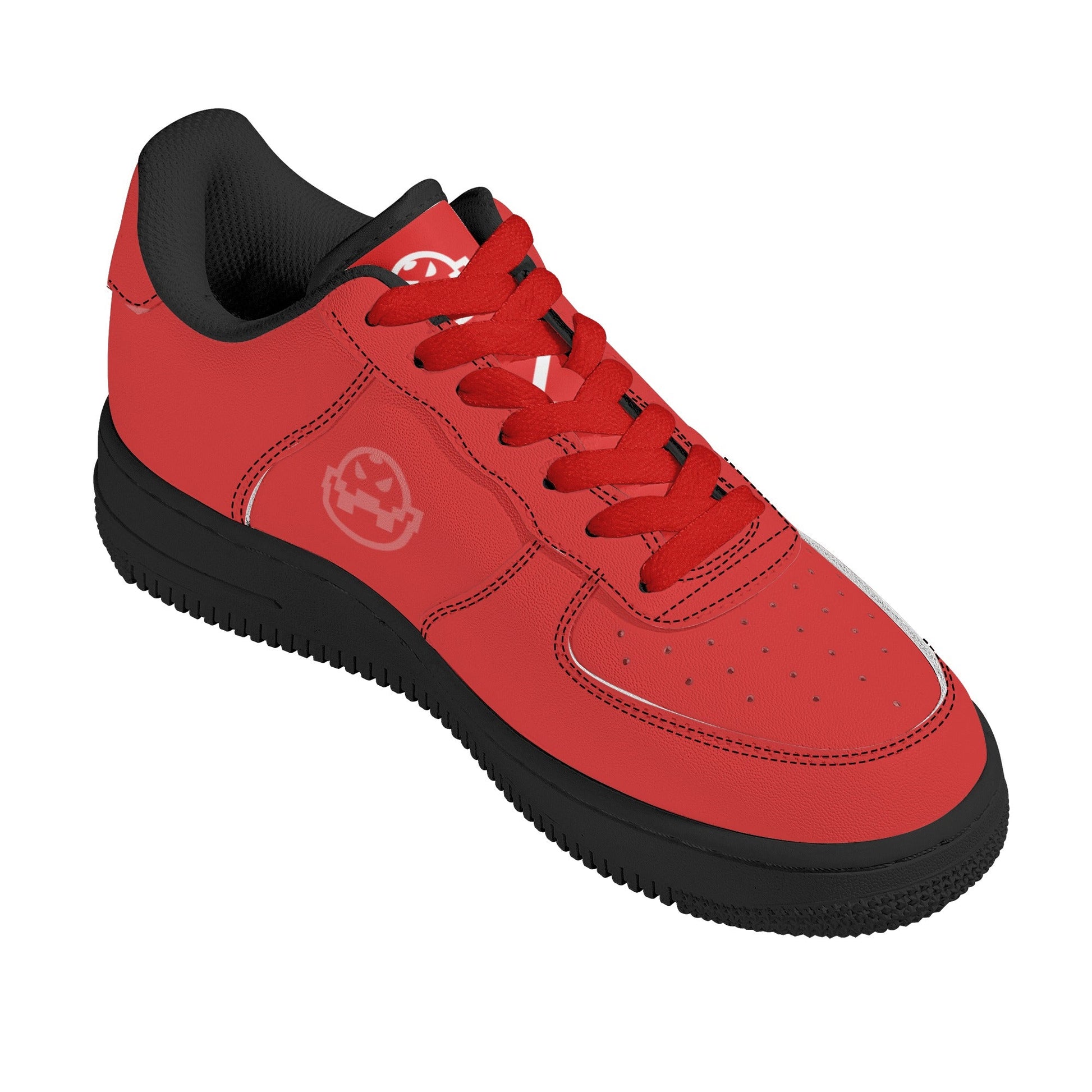 Get trendy with ZONE6IX DISTRIBUTIONS LLC ARROWHEAD RED DEMONS Mens Low Top Leather Sneakers -  available at ZONE6IX DISTRIBUTIONS LLC . Grab yours for $185 today!