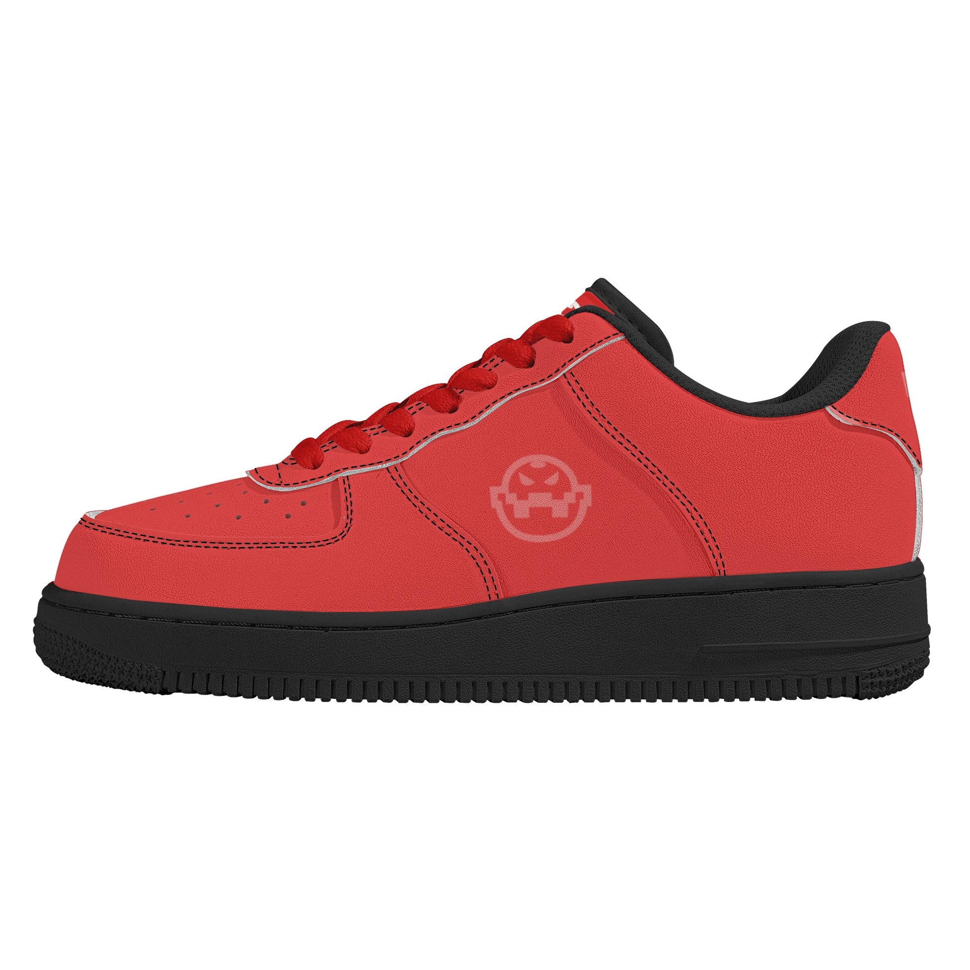 Get trendy with ZONE6IX DISTRIBUTIONS LLC ARROWHEAD RED DEMONS Mens Low Top Leather Sneakers -  available at ZONE6IX DISTRIBUTIONS LLC . Grab yours for $185 today!