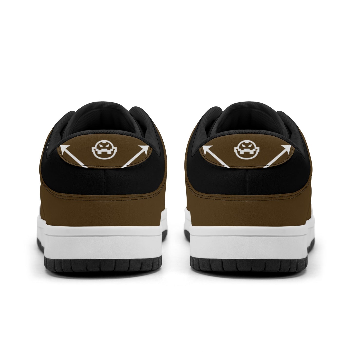 Get trendy with ZONE6IX DISTRIBUTIONS LLC ARROWHEAD COURT SIDE BLACK COFFE Low Top Leather Sneakers -  available at ZONE6IX DISTRIBUTIONS LLC . Grab yours for $165 today!