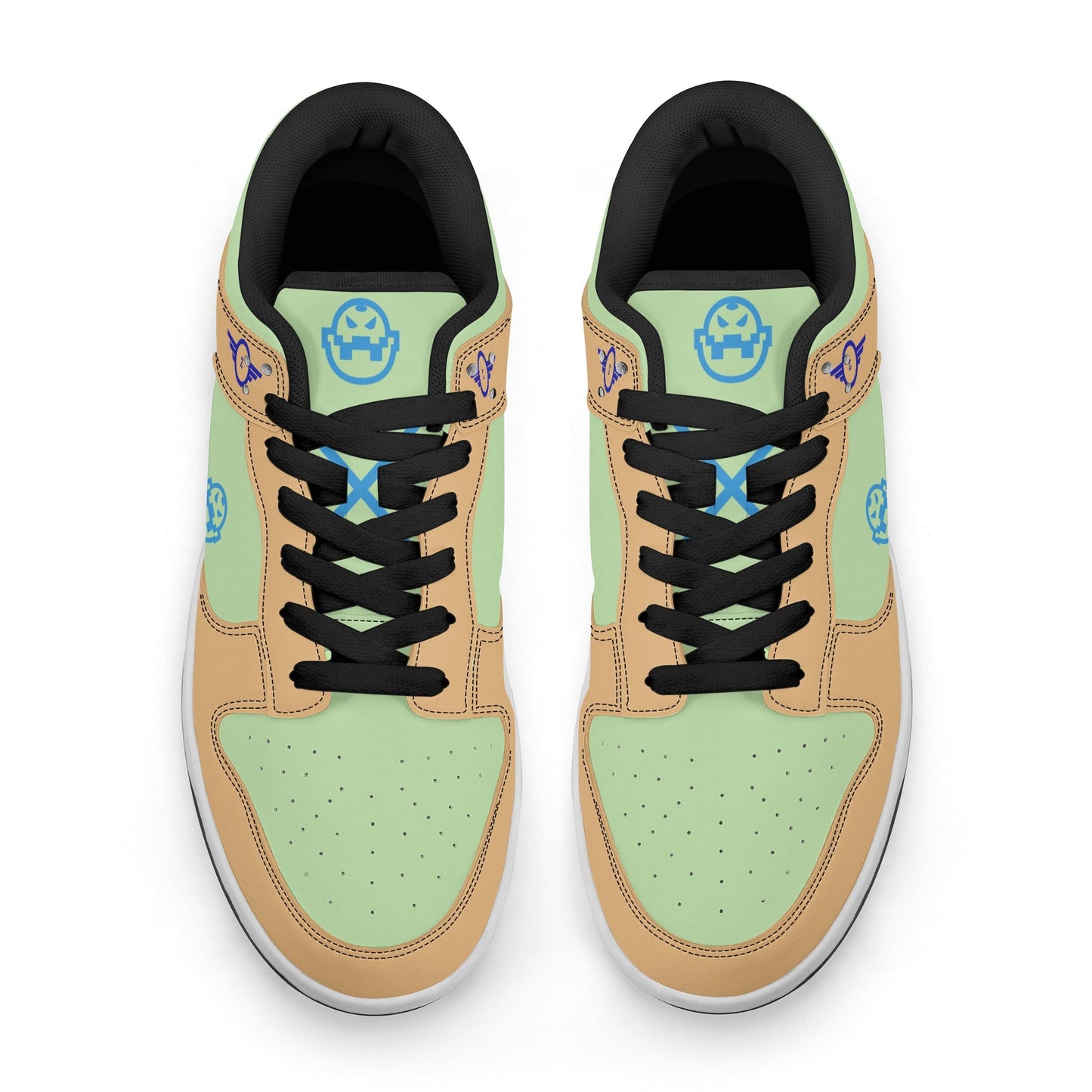 Get trendy with ZONE6IX DISTRIBUTIONS LLC TAKE FLIGHT EASTER BASKET SIDE Low Top Leather Sneakers -  available at ZONE6IX DISTRIBUTIONS LLC . Grab yours for $185 today!