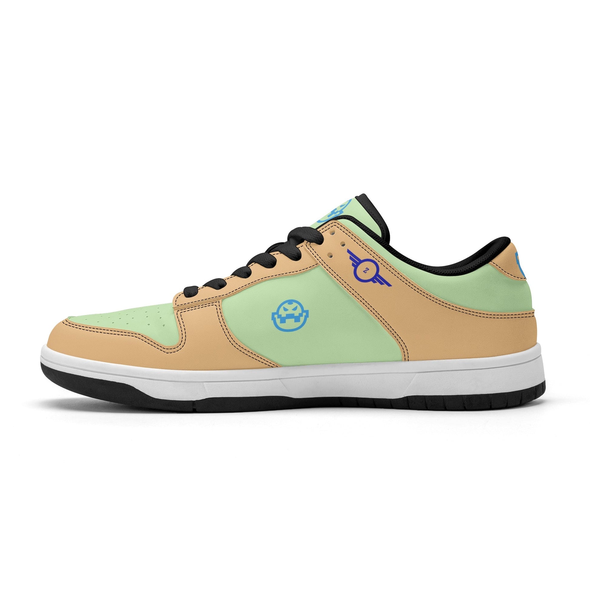 Get trendy with ZONE6IX DISTRIBUTIONS LLC TAKE FLIGHT EASTER BASKET SIDE Low Top Leather Sneakers -  available at ZONE6IX DISTRIBUTIONS LLC . Grab yours for $185 today!