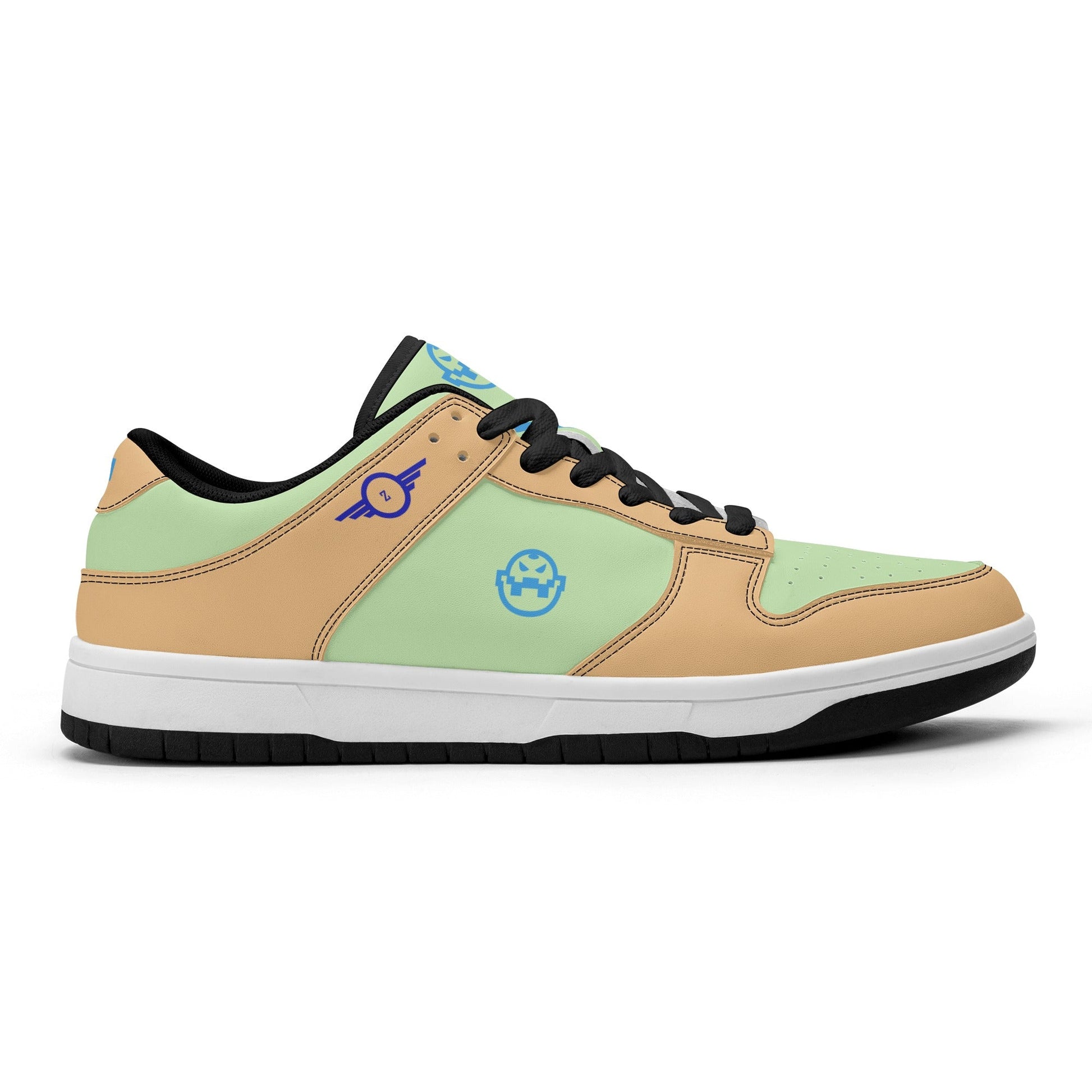 Get trendy with ZONE6IX DISTRIBUTIONS LLC TAKE FLIGHT EASTER BASKET SIDE Low Top Leather Sneakers -  available at ZONE6IX DISTRIBUTIONS LLC . Grab yours for $185 today!