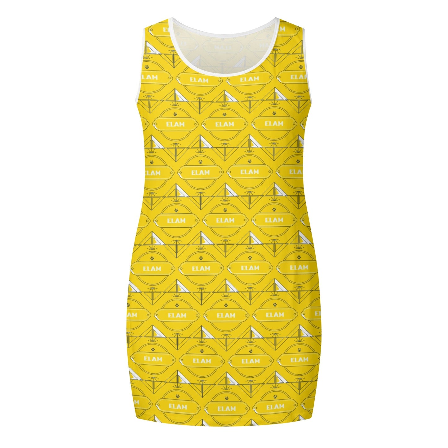 Get trendy with ELAM by ZONE6IX DISTRIBUTIONS LLC Womens Elegant Sleeveless Vest Dress -  available at ZONE6IX DISTRIBUTIONS LLC . Grab yours for $119.58 today!