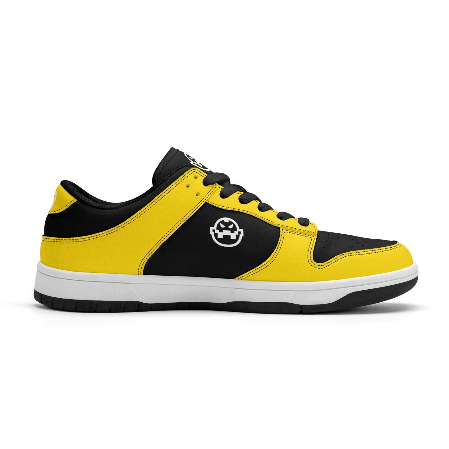 Get trendy with ZONE6IX DISTRIBUTIONS LLC COURT SIDE BUMBLE BEE Low Top Leather Sneakers -  available at ZONE6IX DISTRIBUTIONS LLC . Grab yours for $165 today!