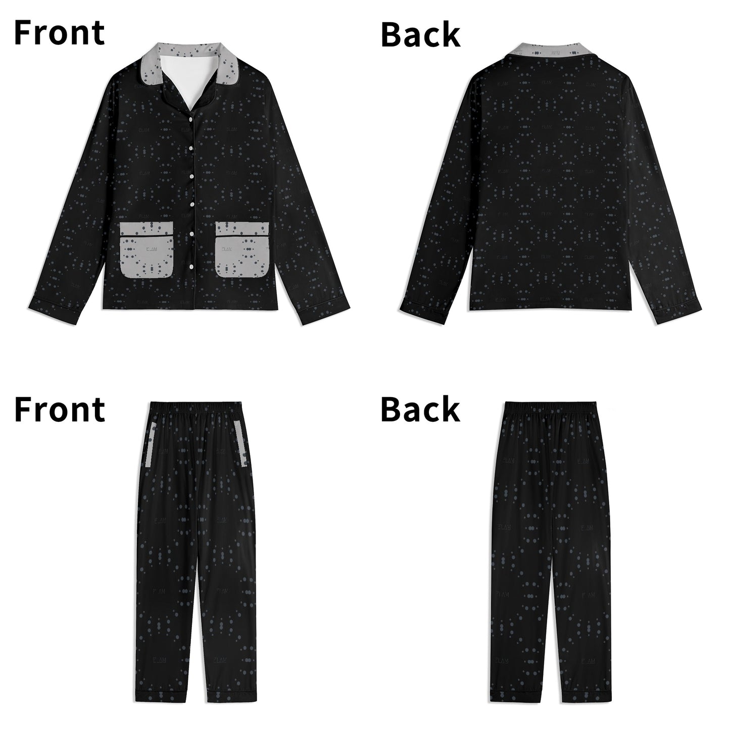 Get trendy with ELAM by ZONE6IX DISTRIBUTIONS LLC Unisex Long Sleeve Nightwear Pajama Set -  available at ZONE6IX DISTRIBUTIONS LLC . Grab yours for $63.59 today!