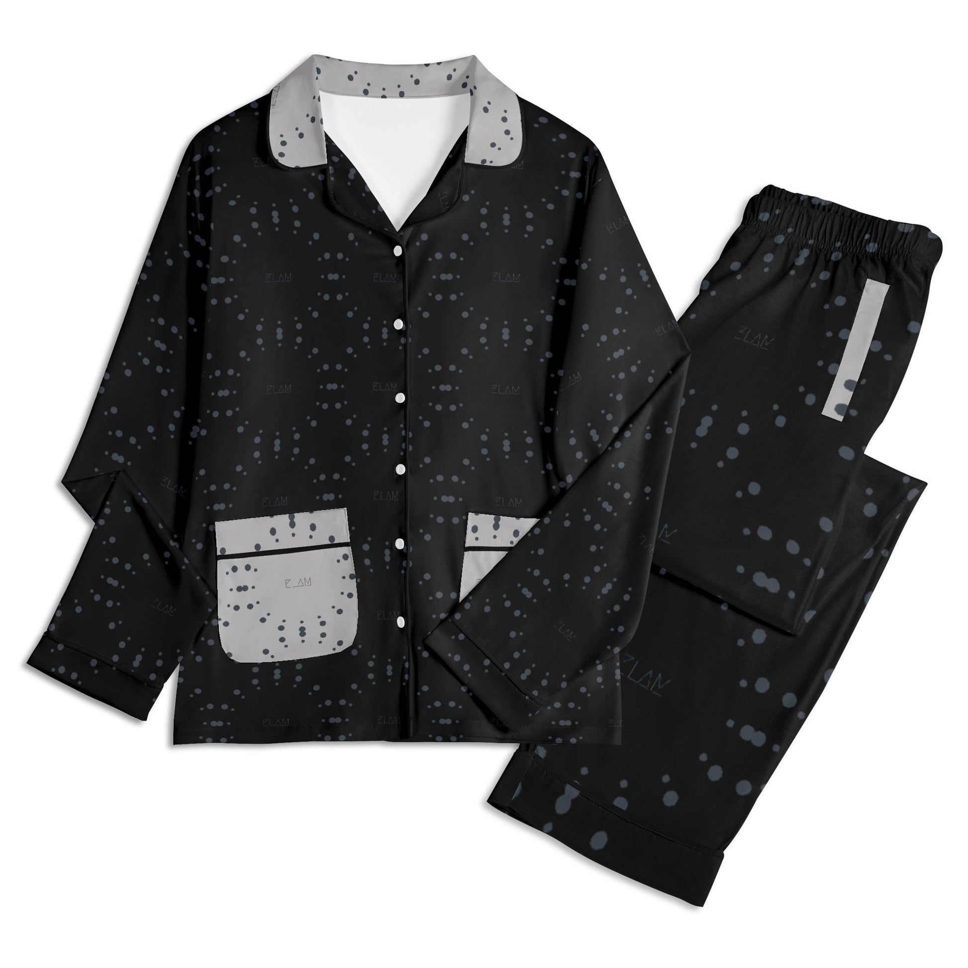 Get trendy with ELAM by ZONE6IX DISTRIBUTIONS LLC Unisex Long Sleeve Nightwear Pajama Set -  available at ZONE6IX DISTRIBUTIONS LLC . Grab yours for $63.59 today!