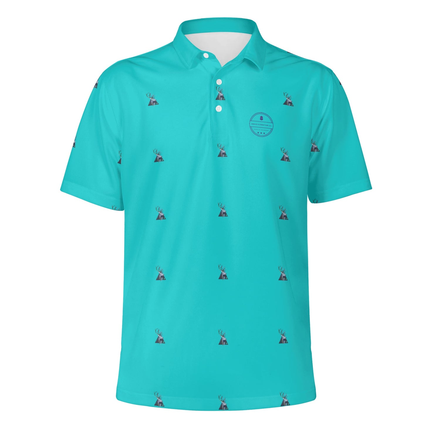 Get trendy with ZONE6IX DISTRIBUTIONS LLC MOOSE HEAD Polo Shirt -  available at ZONE6IX DISTRIBUTIONS LLC . Grab yours for $76.13 today!