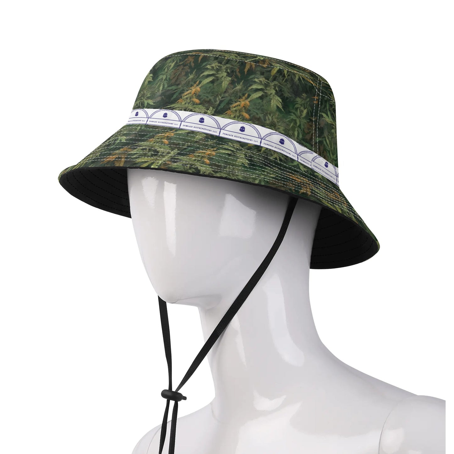 Get trendy with ZONE6IX DISTRIBUTIONS LLC CANNABIS CLUB Bucket Hat with Adjustable String -  available at ZONE6IX DISTRIBUTIONS LLC . Grab yours for $55.36 today!