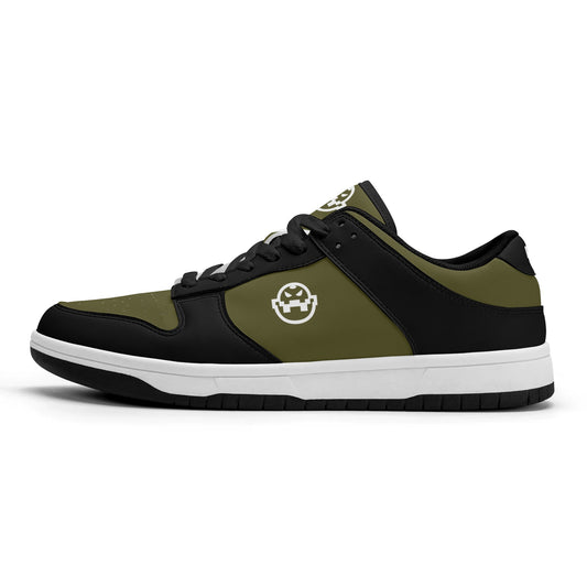 Get trendy with ZONE6IX DISTRIBUTIONS LLC Low Top Leather Sneakers -  available at ZONE6IX DISTRIBUTIONS LLC . Grab yours for $125.89 today!