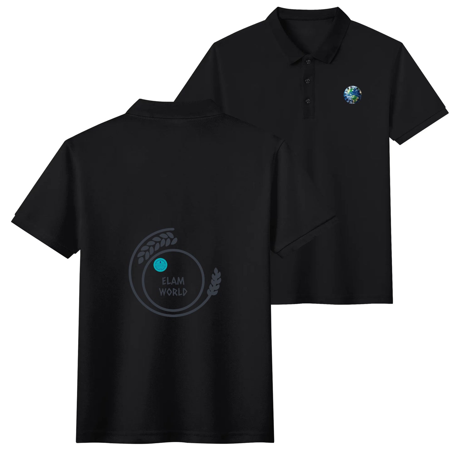 ELAM WORLD by ZONE6IX DISTRIBUTIONS LLC Cotton Polo Shirt