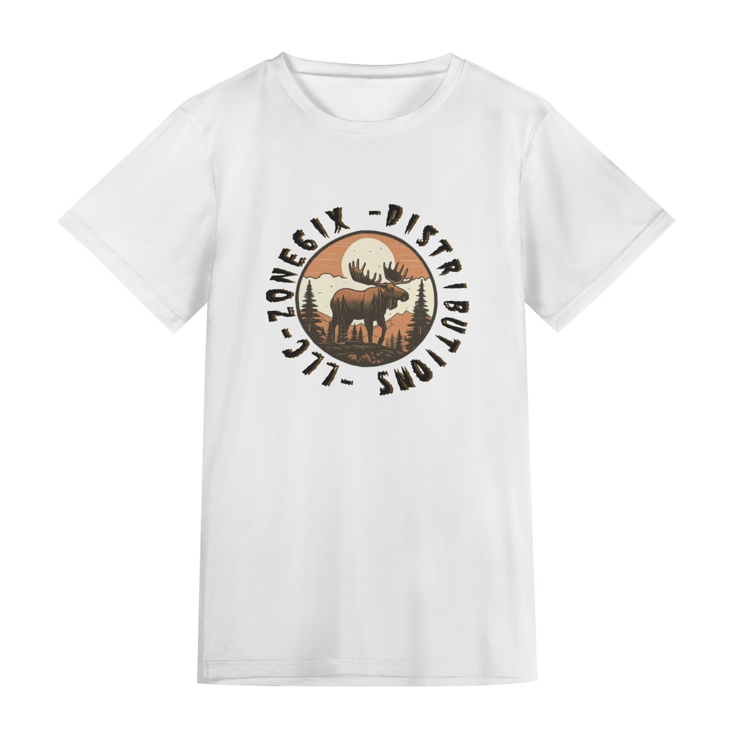 Get trendy with ZONE6IX DISTRIBUTIONS LLC MOOSE HEAD Short Sleeve Tshirt -  available at ZONE6IX DISTRIBUTIONS LLC . Grab yours for $57.95 today!